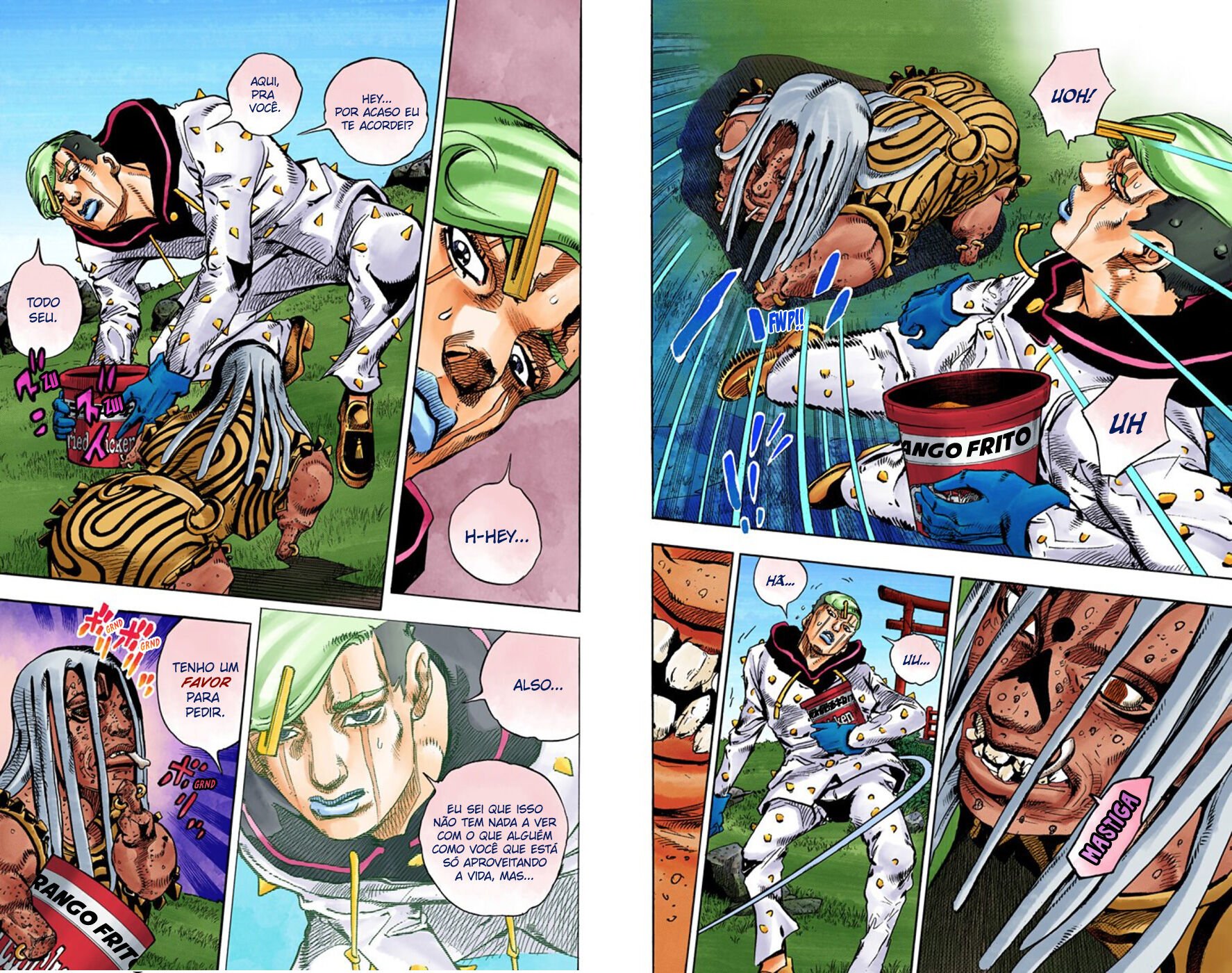 JoJo's Bizarre Adventure, Part 8: JoJolion - Digital Colored Comics Capítulo 59 Página 23