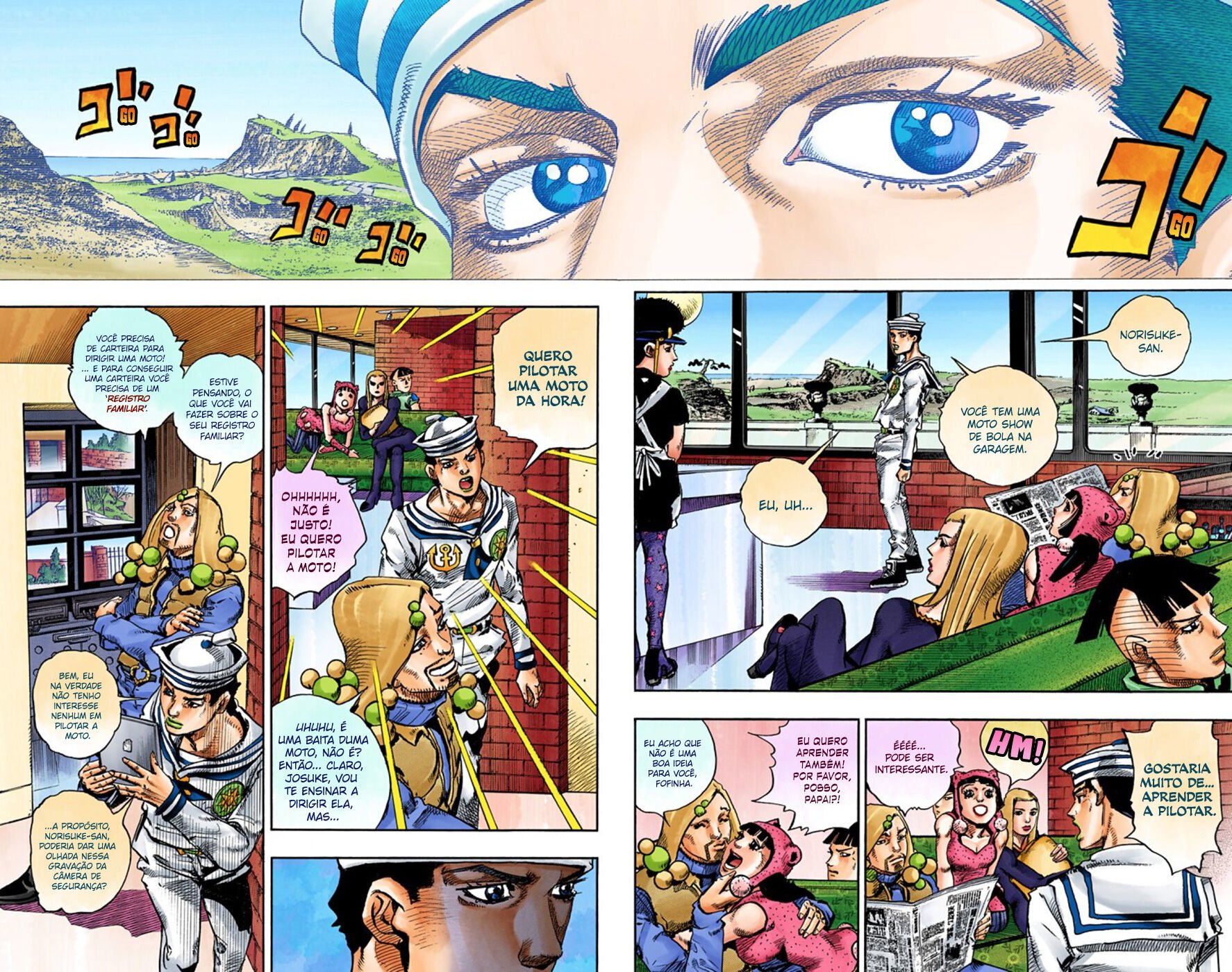 JoJo's Bizarre Adventure, Part 8: JoJolion - Digital Colored Comics Capítulo 59 Página 8