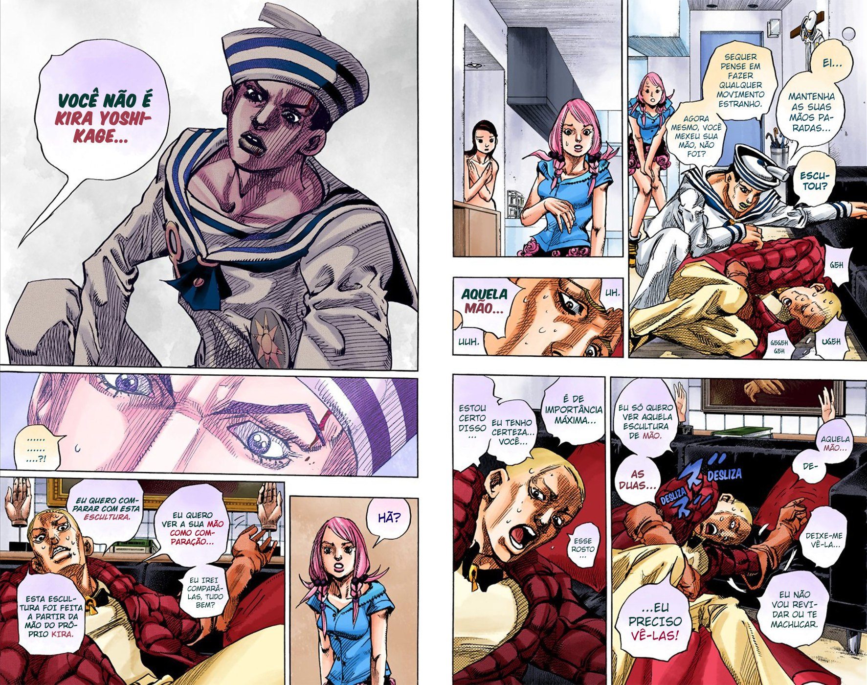 JoJo's Bizarre Adventure, Part 8: JoJolion - Digital Colored Comics Capítulo 6 Página 10