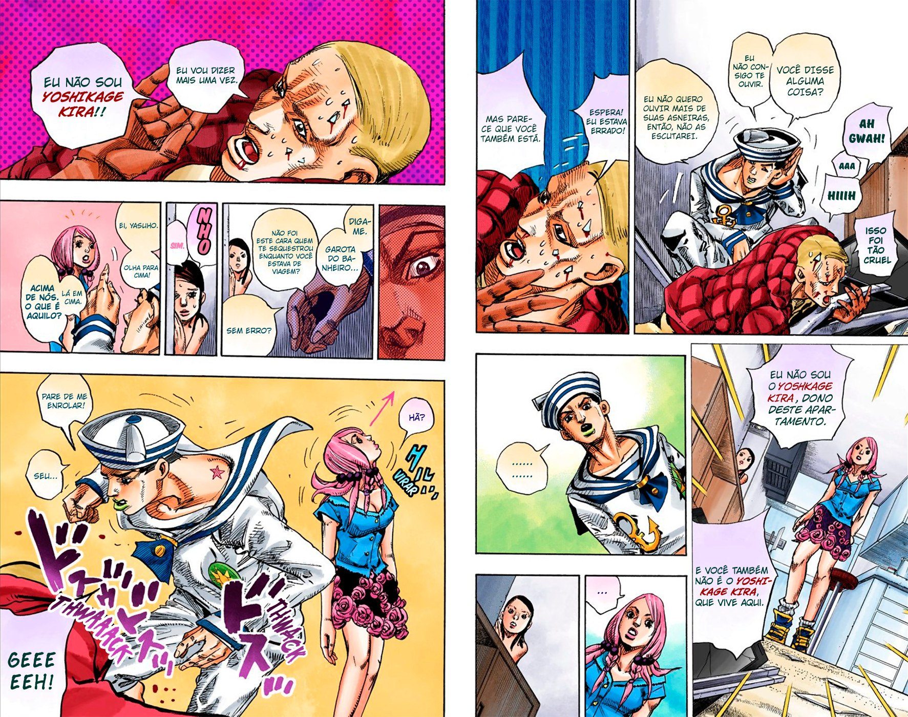 JoJo's Bizarre Adventure, Part 8: JoJolion - Digital Colored Comics Capítulo 6 Página 12