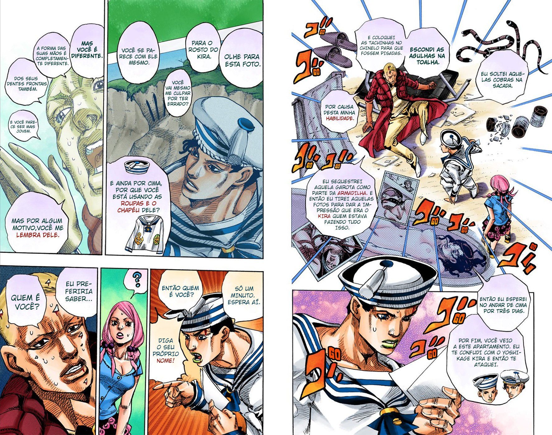 JoJo's Bizarre Adventure, Part 8: JoJolion - Digital Colored Comics Capítulo 6 Página 14