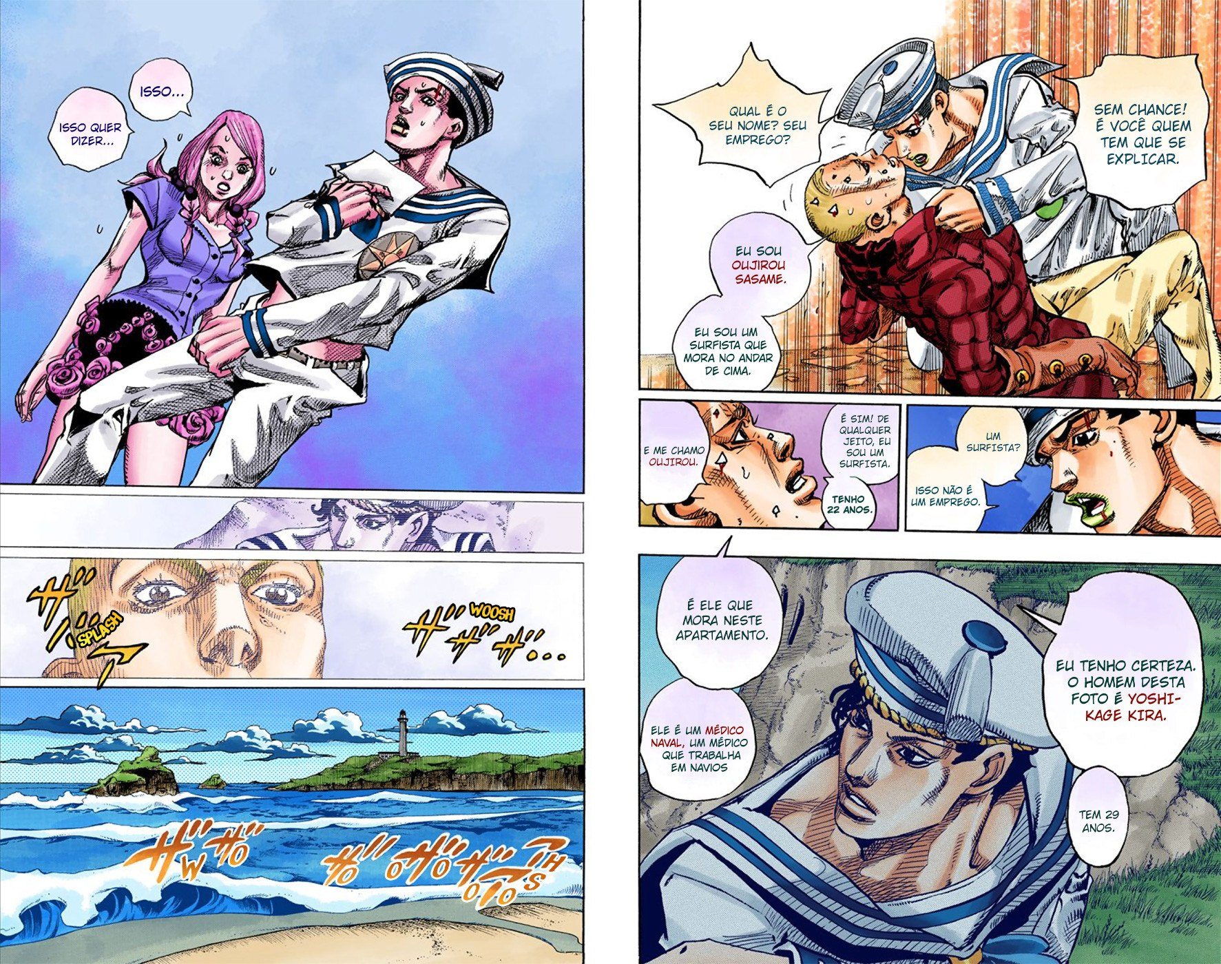 JoJo's Bizarre Adventure, Part 8: JoJolion - Digital Colored Comics Capítulo 6 Página 15