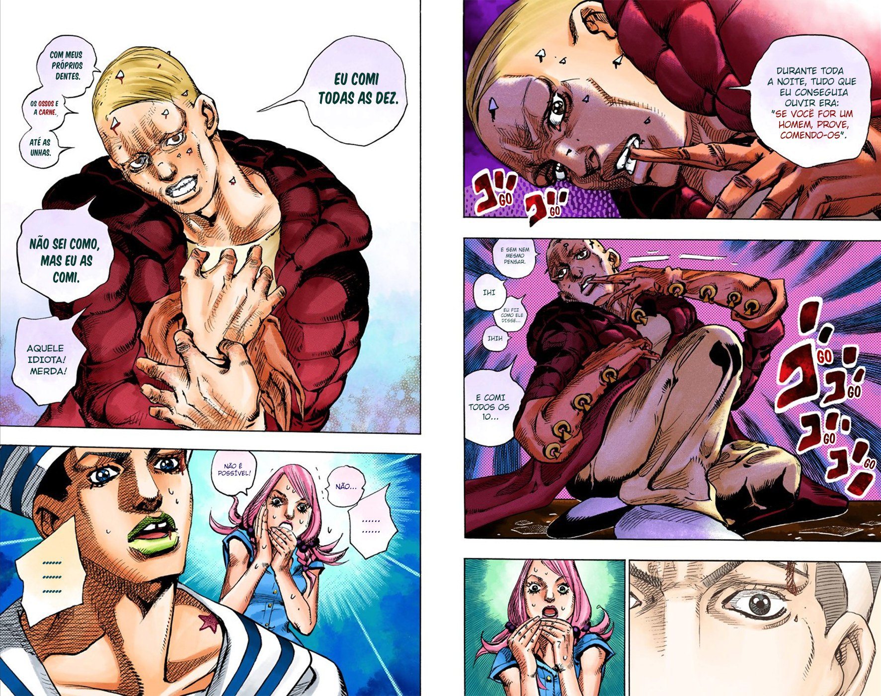 JoJo's Bizarre Adventure, Part 8: JoJolion - Digital Colored Comics Capítulo 6 Página 19