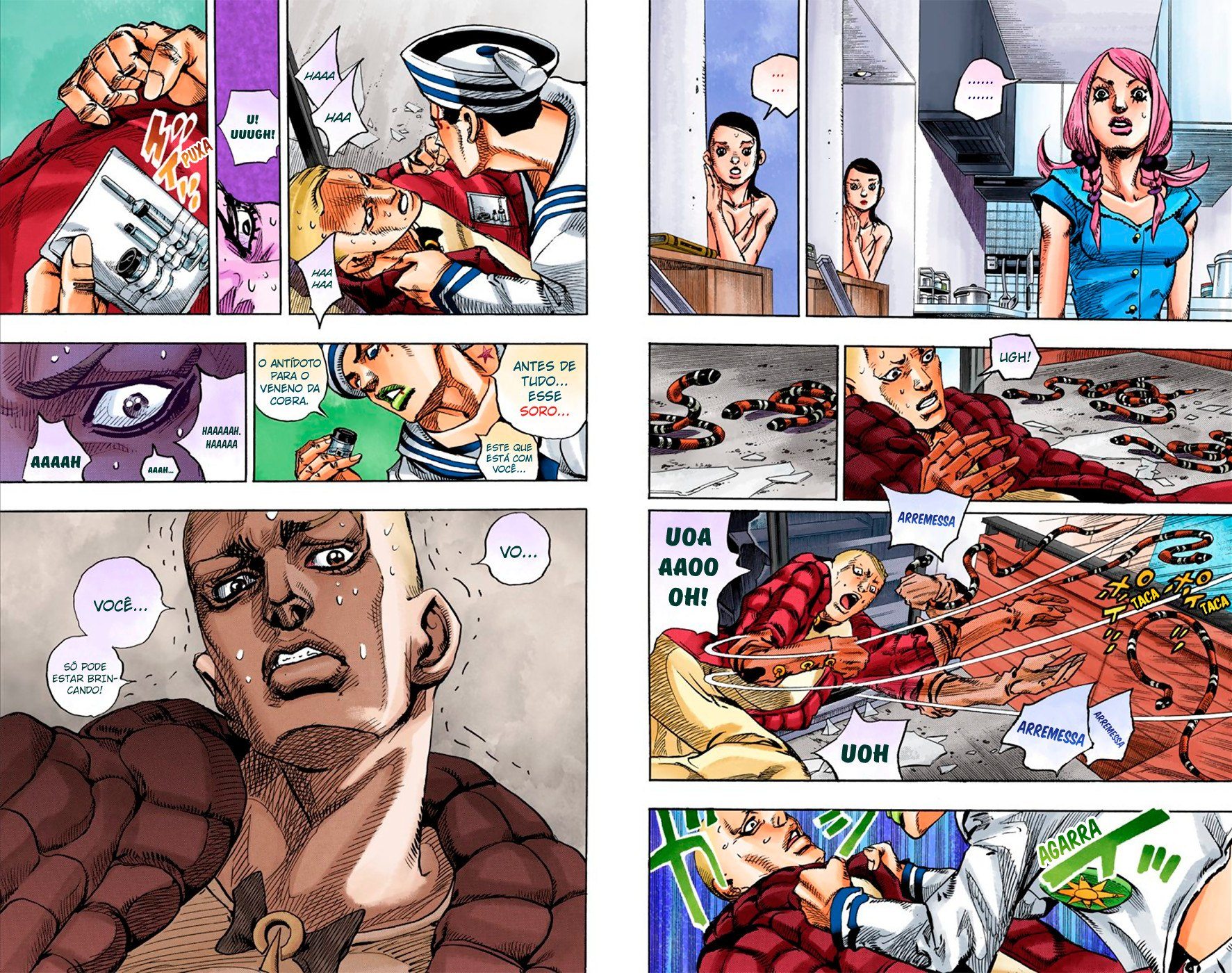 JoJo's Bizarre Adventure, Part 8: JoJolion - Digital Colored Comics Capítulo 6 Página 8