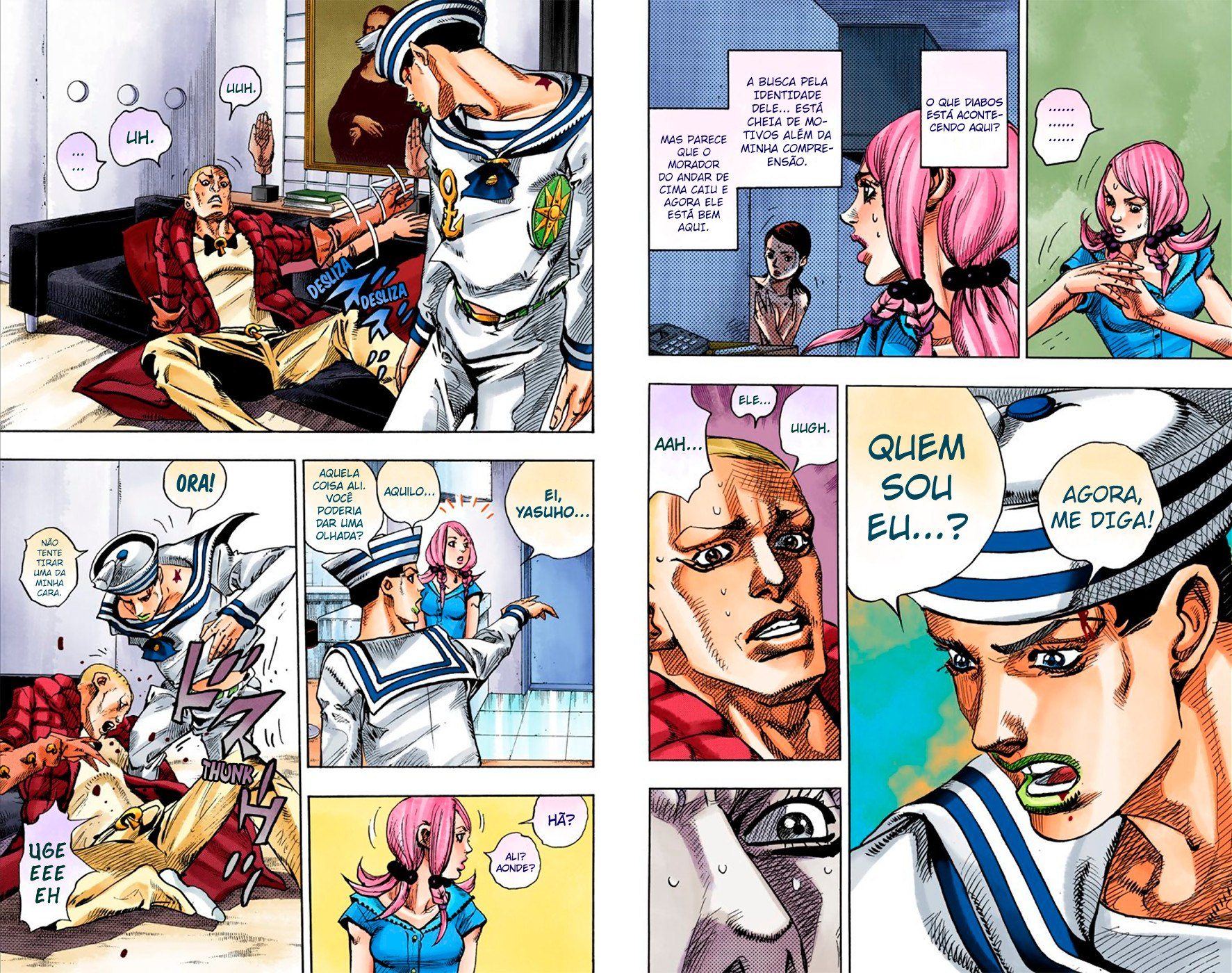 JoJo's Bizarre Adventure, Part 8: JoJolion - Digital Colored Comics Capítulo 6 Página 9