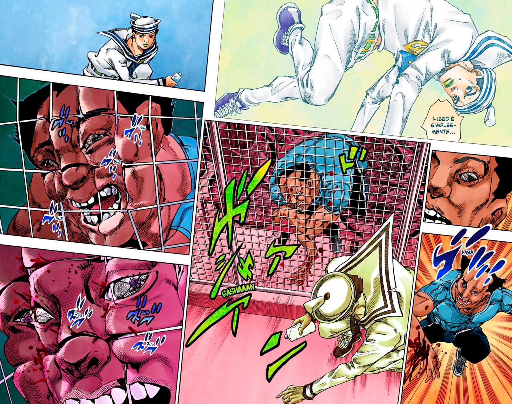 JoJo's Bizarre Adventure, Part 8: JoJolion - Digital Colored Comics Capítulo 62 Página 12