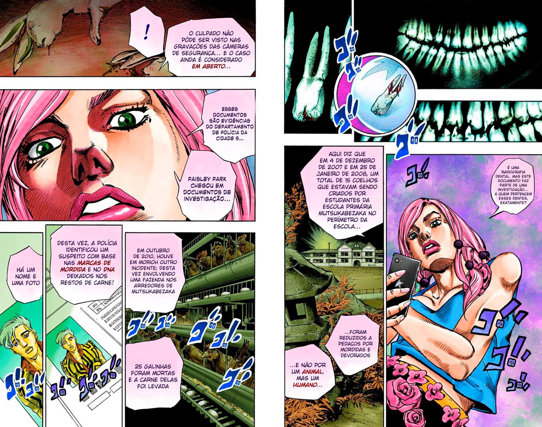 JoJo's Bizarre Adventure, Part 8: JoJolion - Digital Colored Comics Capítulo 62 Página 20