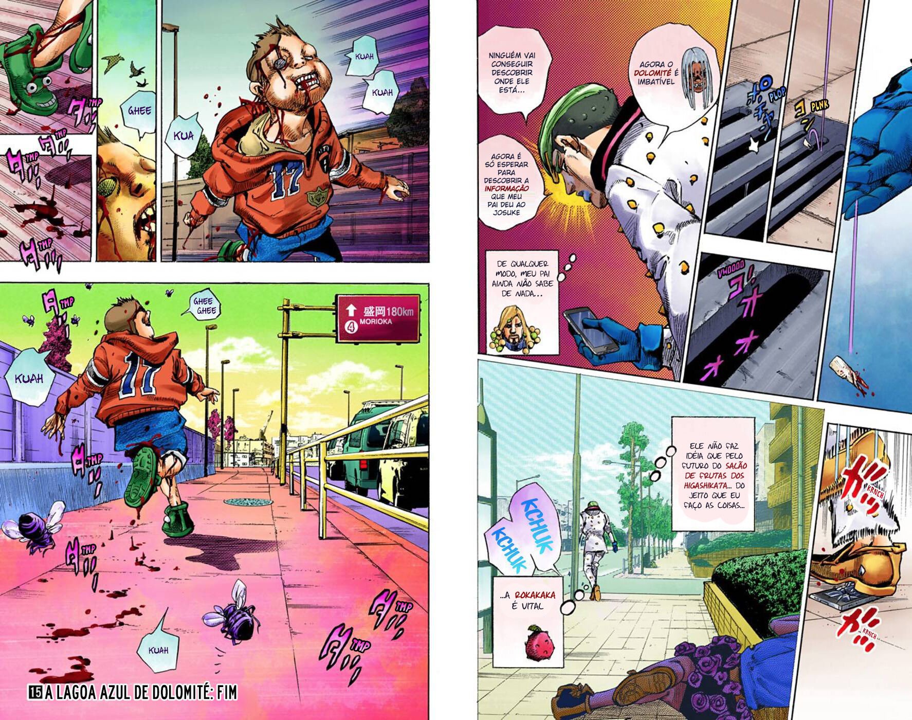 JoJo's Bizarre Adventure, Part 8: JoJolion - Digital Colored Comics Capítulo 62 Página 23