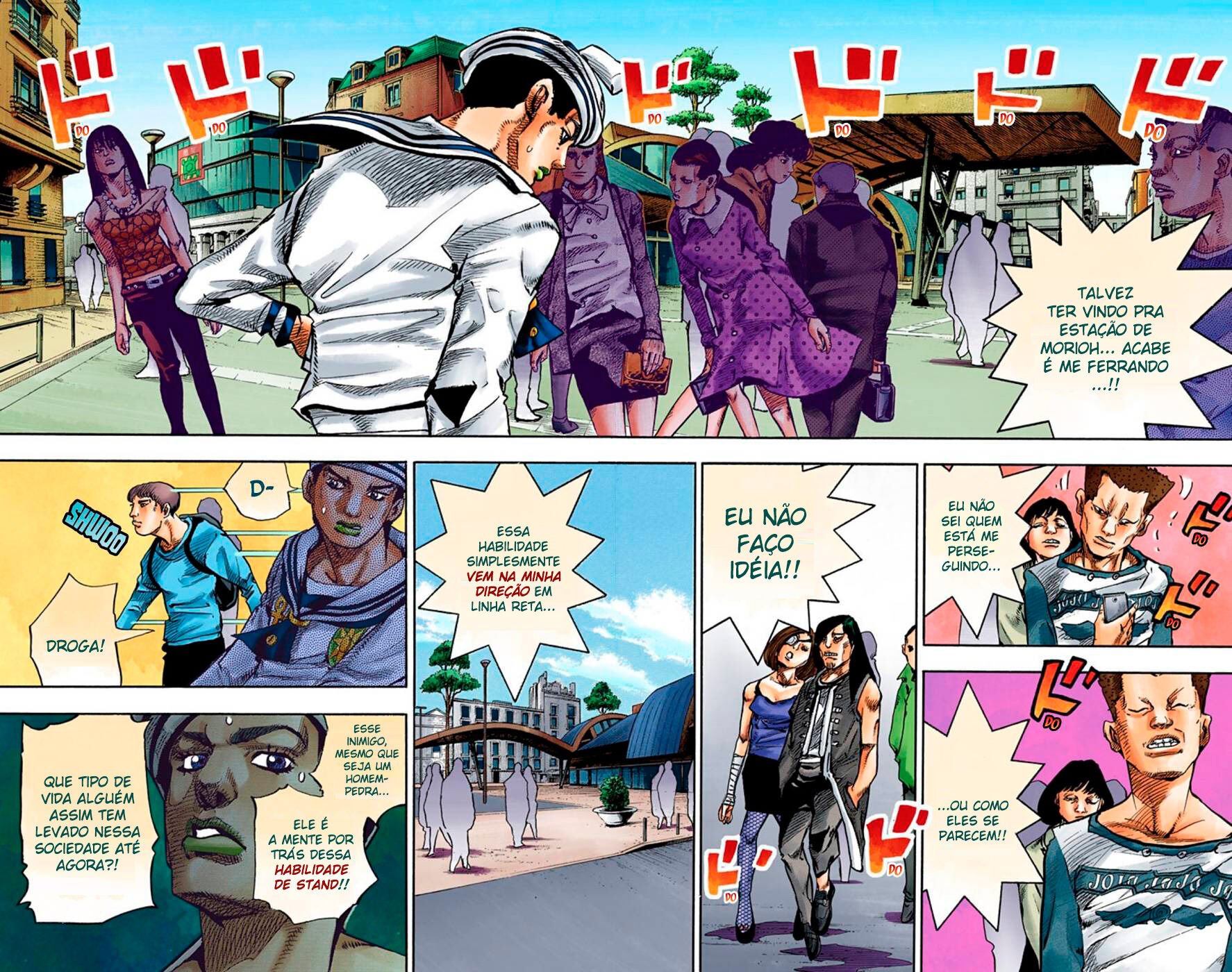 JoJo's Bizarre Adventure, Part 8: JoJolion - Digital Colored Comics Capítulo 62 Página 4