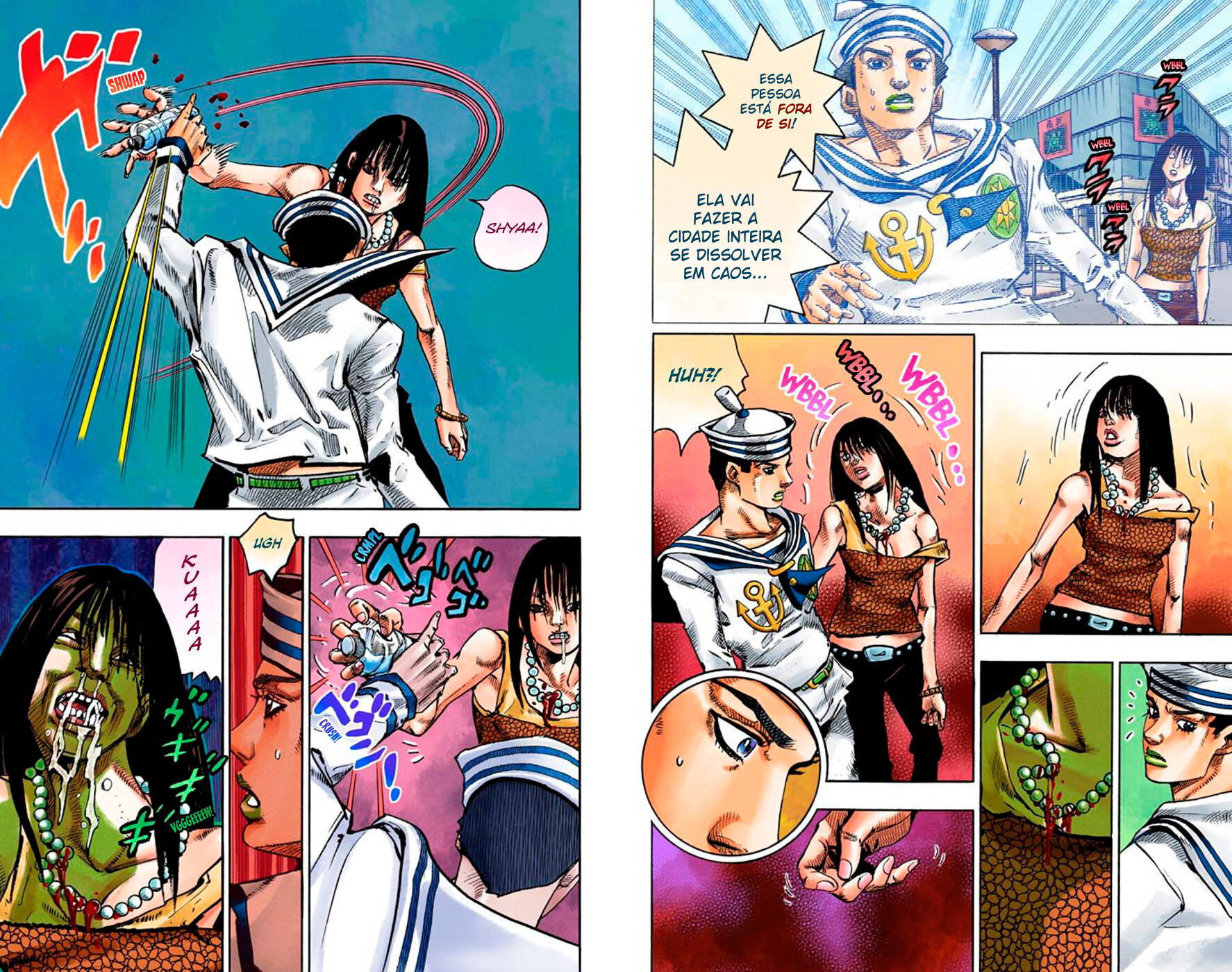 JoJo's Bizarre Adventure, Part 8: JoJolion - Digital Colored Comics Capítulo 62 Página 5
