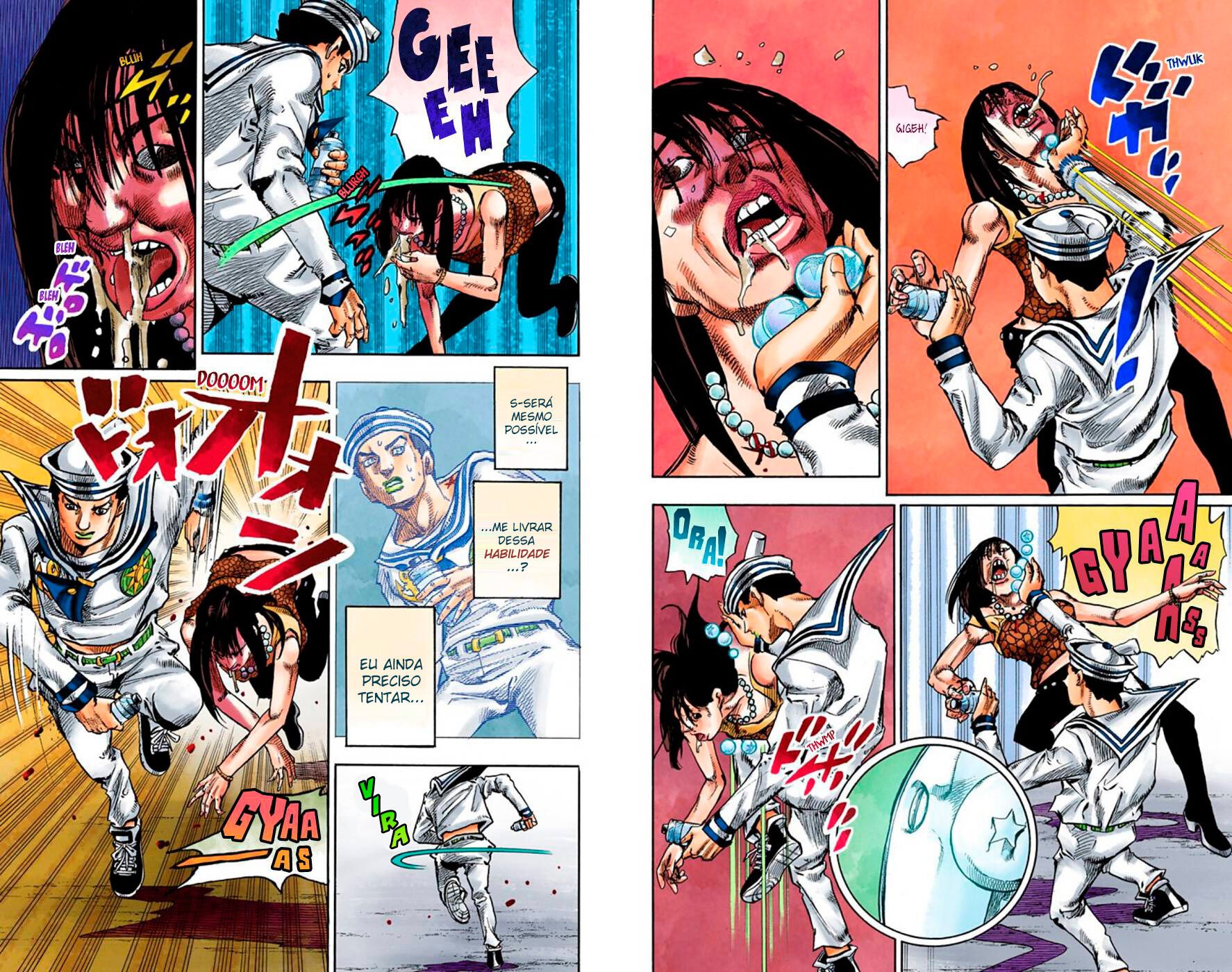 JoJo's Bizarre Adventure, Part 8: JoJolion - Digital Colored Comics Capítulo 62 Página 6