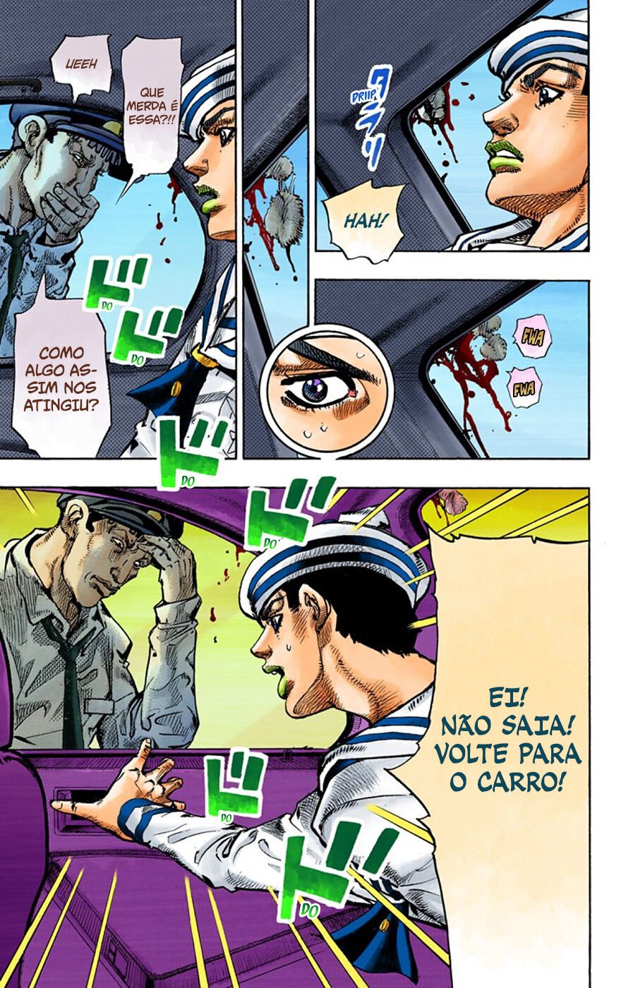 JoJo's Bizarre Adventure, Part 8: JoJolion - Digital Colored Comics Capítulo 63 Página 12