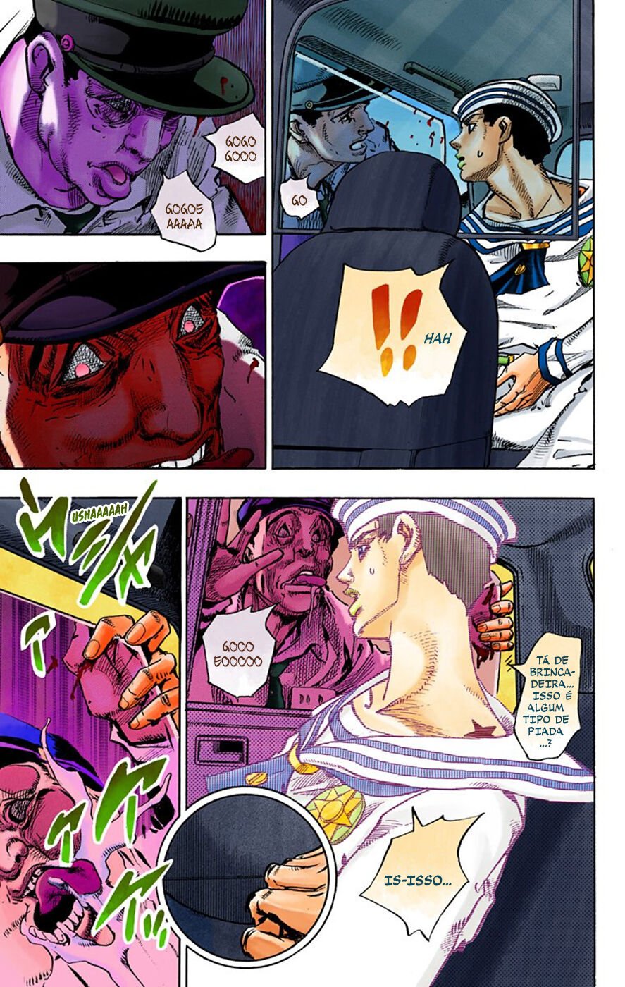 JoJo's Bizarre Adventure, Part 8: JoJolion - Digital Colored Comics Capítulo 63 Página 14