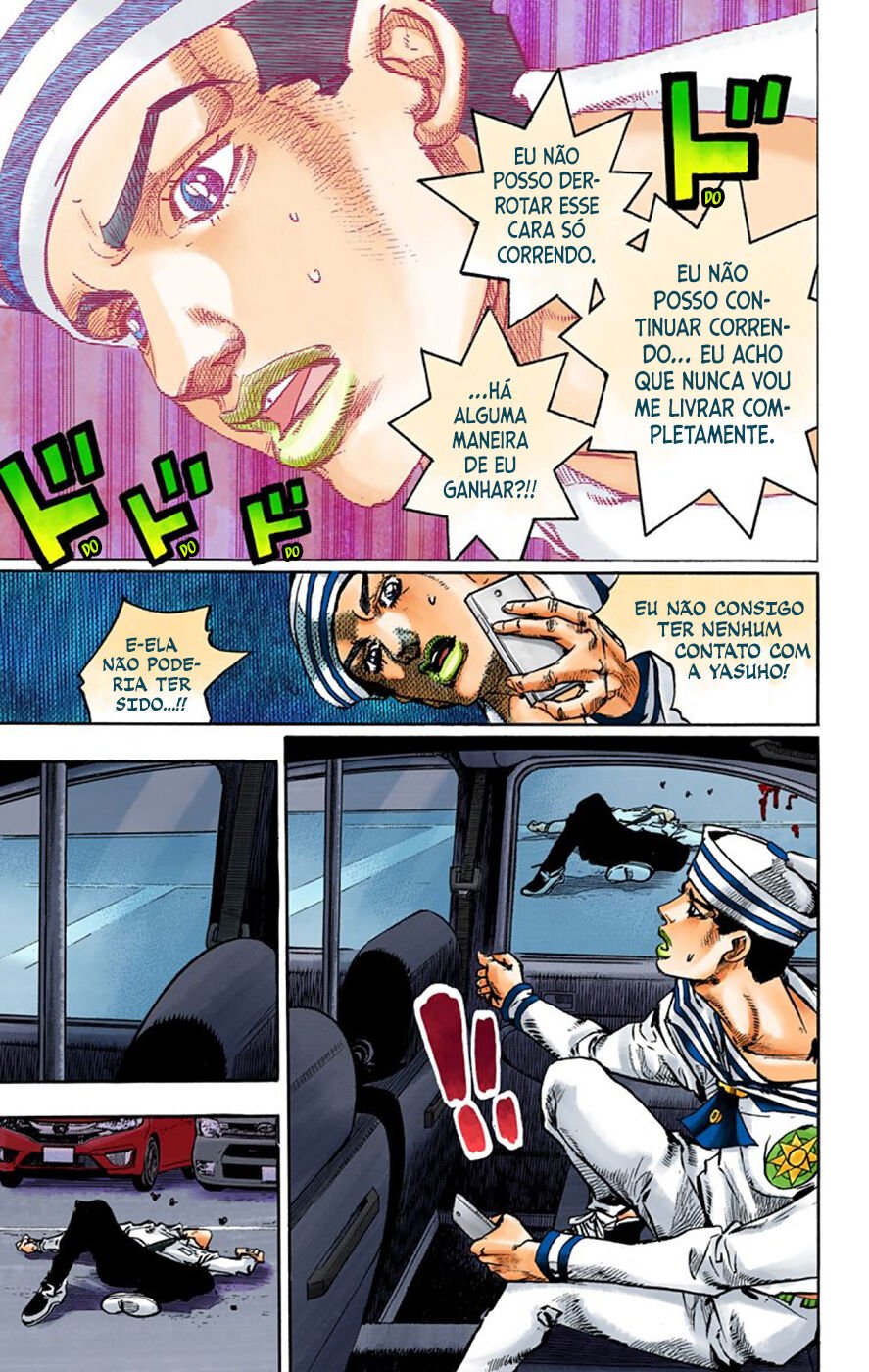 JoJo's Bizarre Adventure, Part 8: JoJolion - Digital Colored Comics Capítulo 63 Página 16