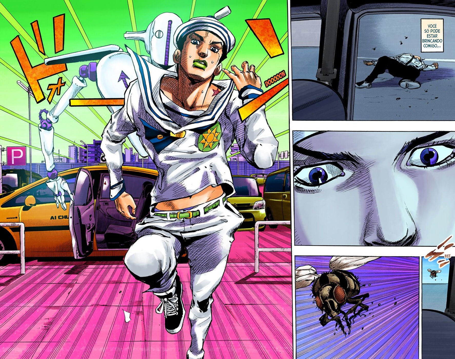 JoJo's Bizarre Adventure, Part 8: JoJolion - Digital Colored Comics Capítulo 63 Página 17