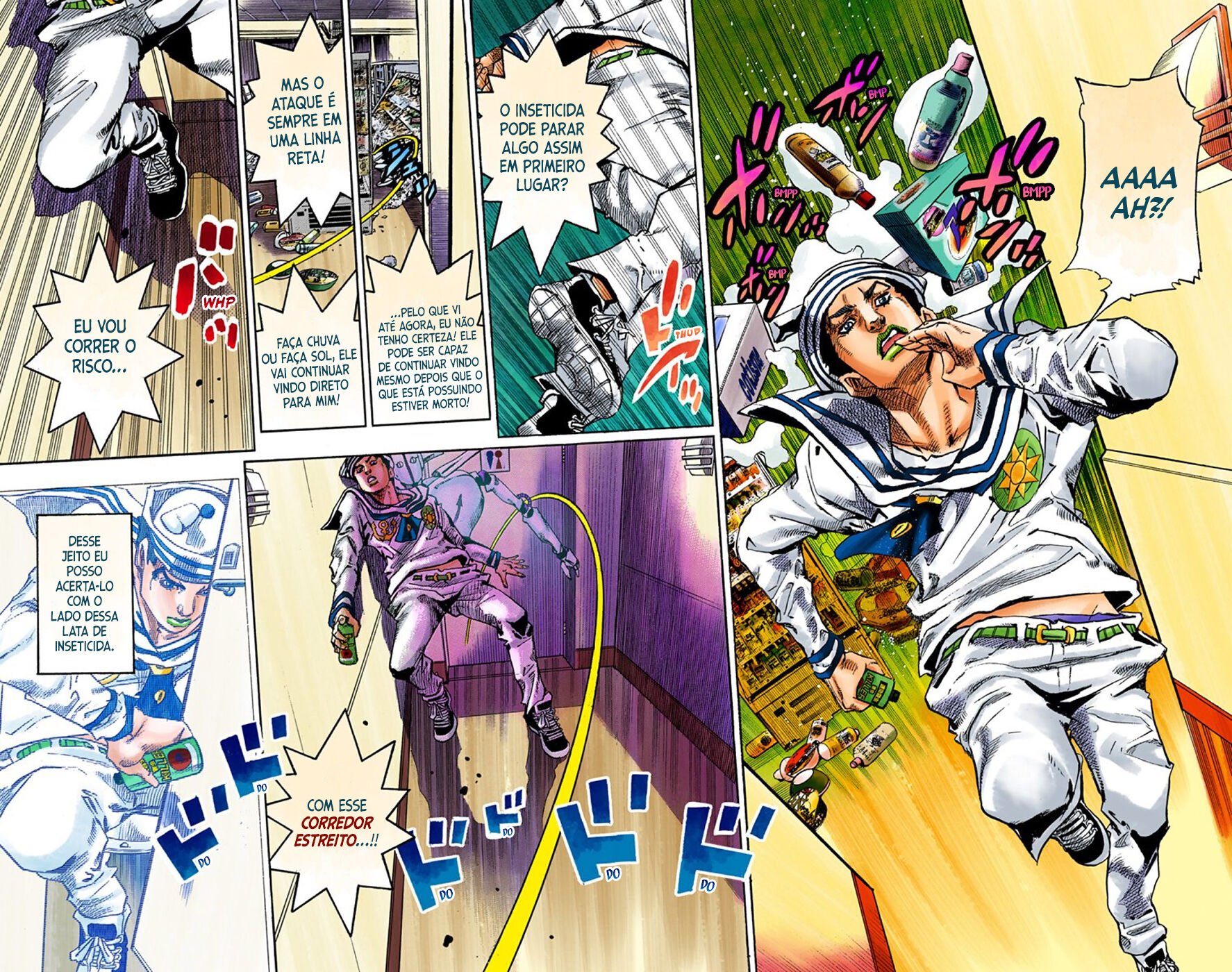 JoJo's Bizarre Adventure, Part 8: JoJolion - Digital Colored Comics Capítulo 63 Página 22