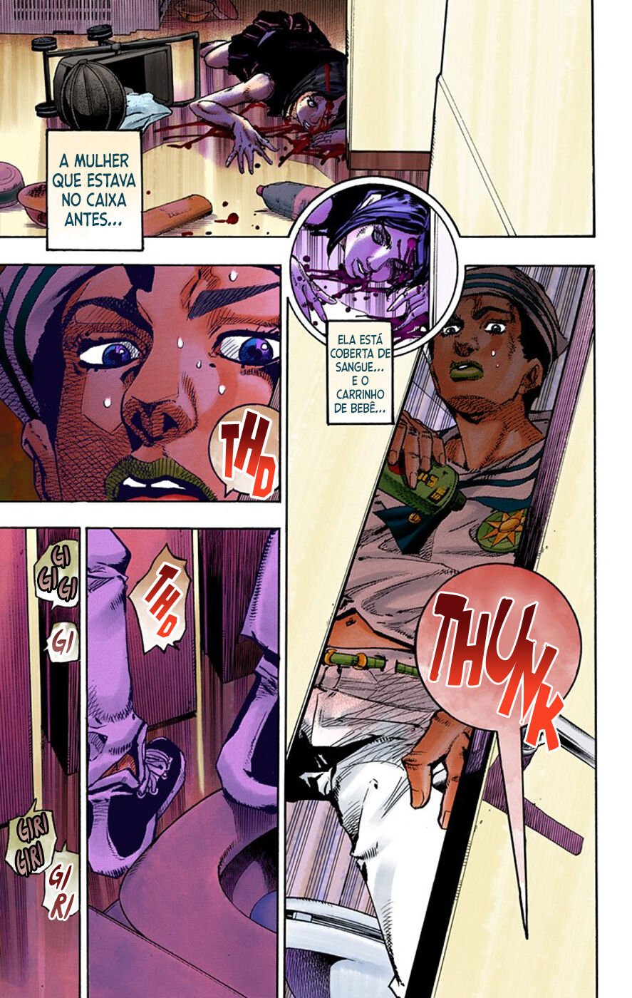 JoJo's Bizarre Adventure, Part 8: JoJolion - Digital Colored Comics Capítulo 63 Página 26