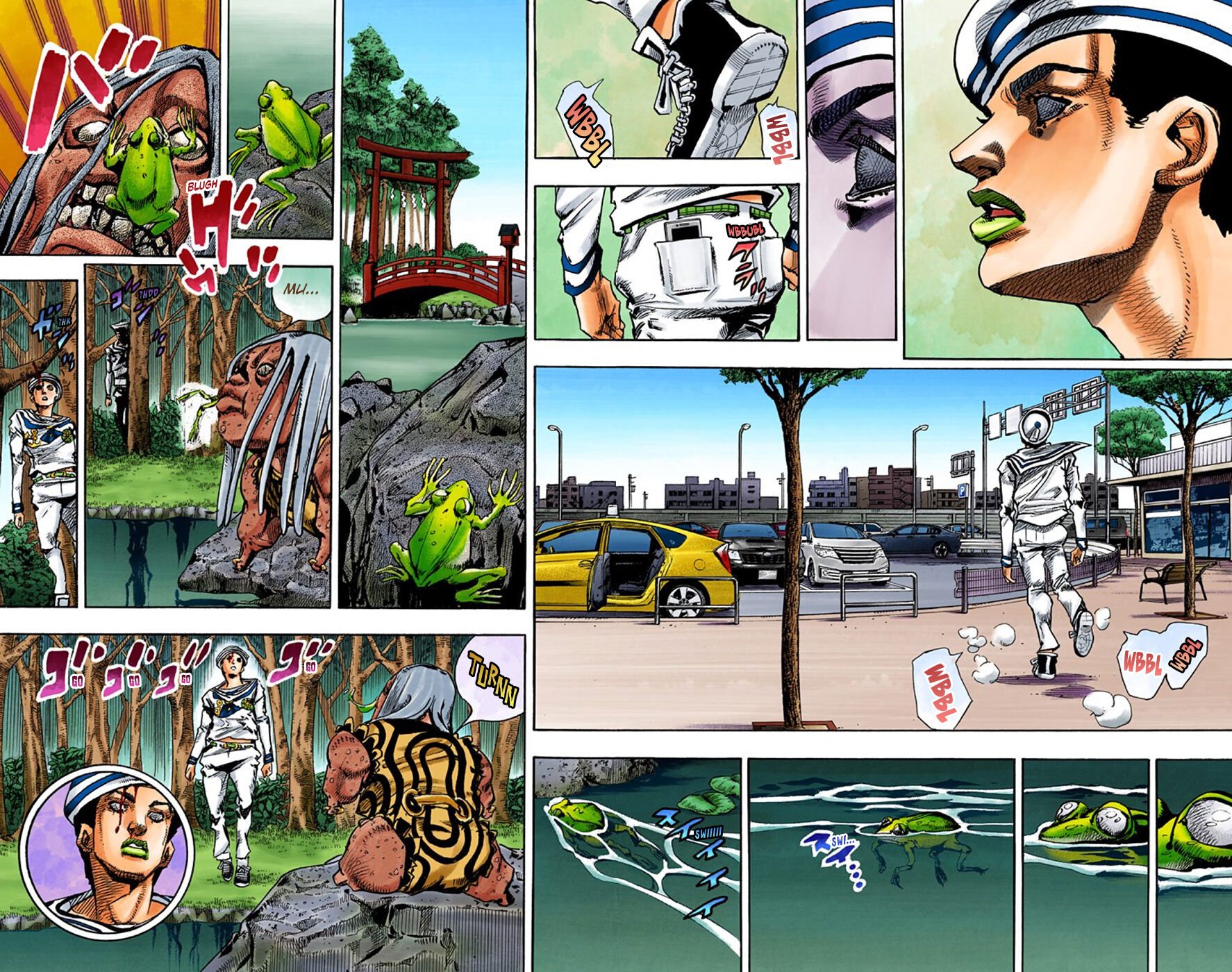 JoJo's Bizarre Adventure, Part 8: JoJolion - Digital Colored Comics Capítulo 63 Página 32