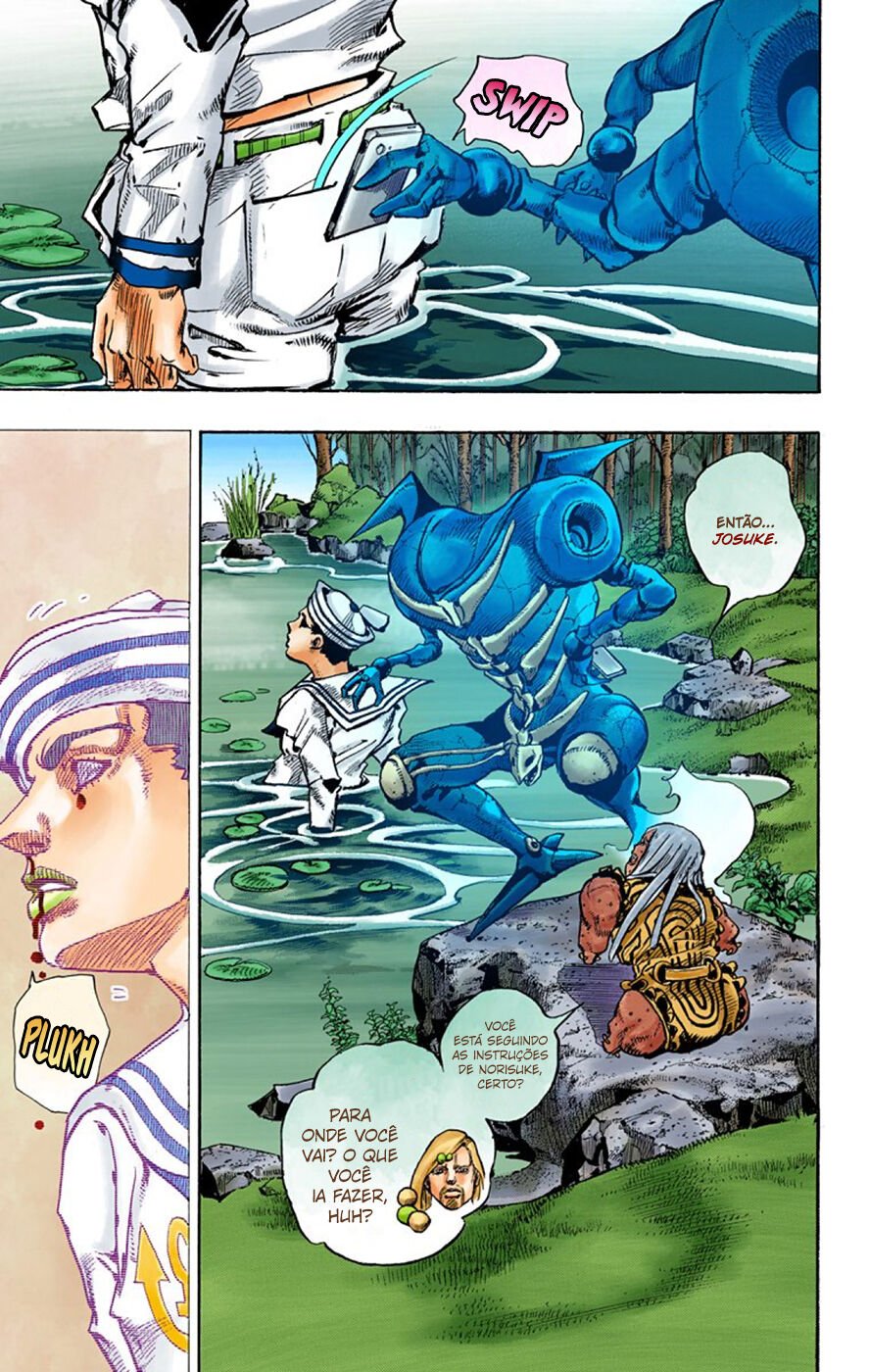 JoJo's Bizarre Adventure, Part 8: JoJolion - Digital Colored Comics Capítulo 63 Página 34