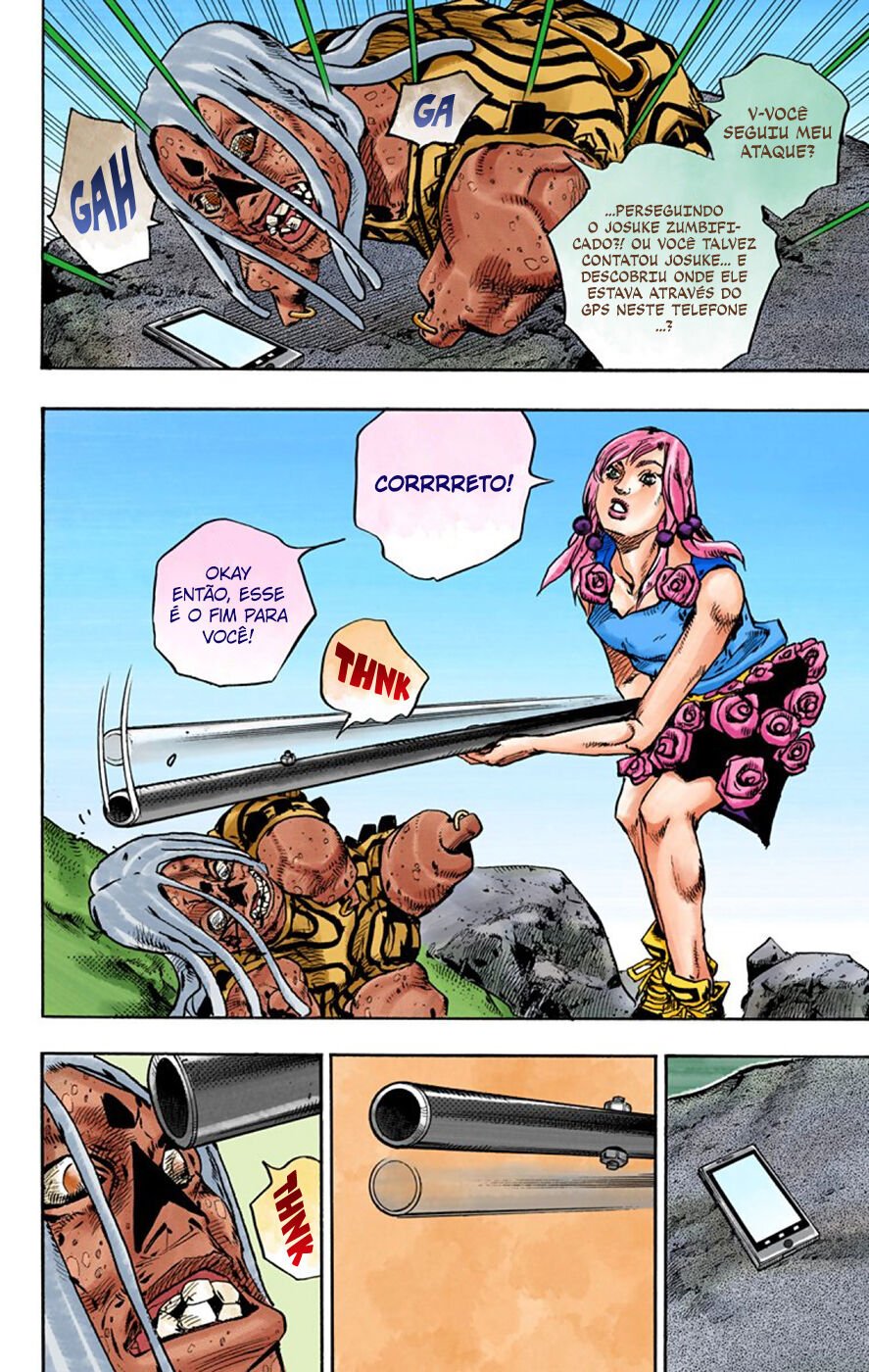 JoJo's Bizarre Adventure, Part 8: JoJolion - Digital Colored Comics Capítulo 63 Página 39