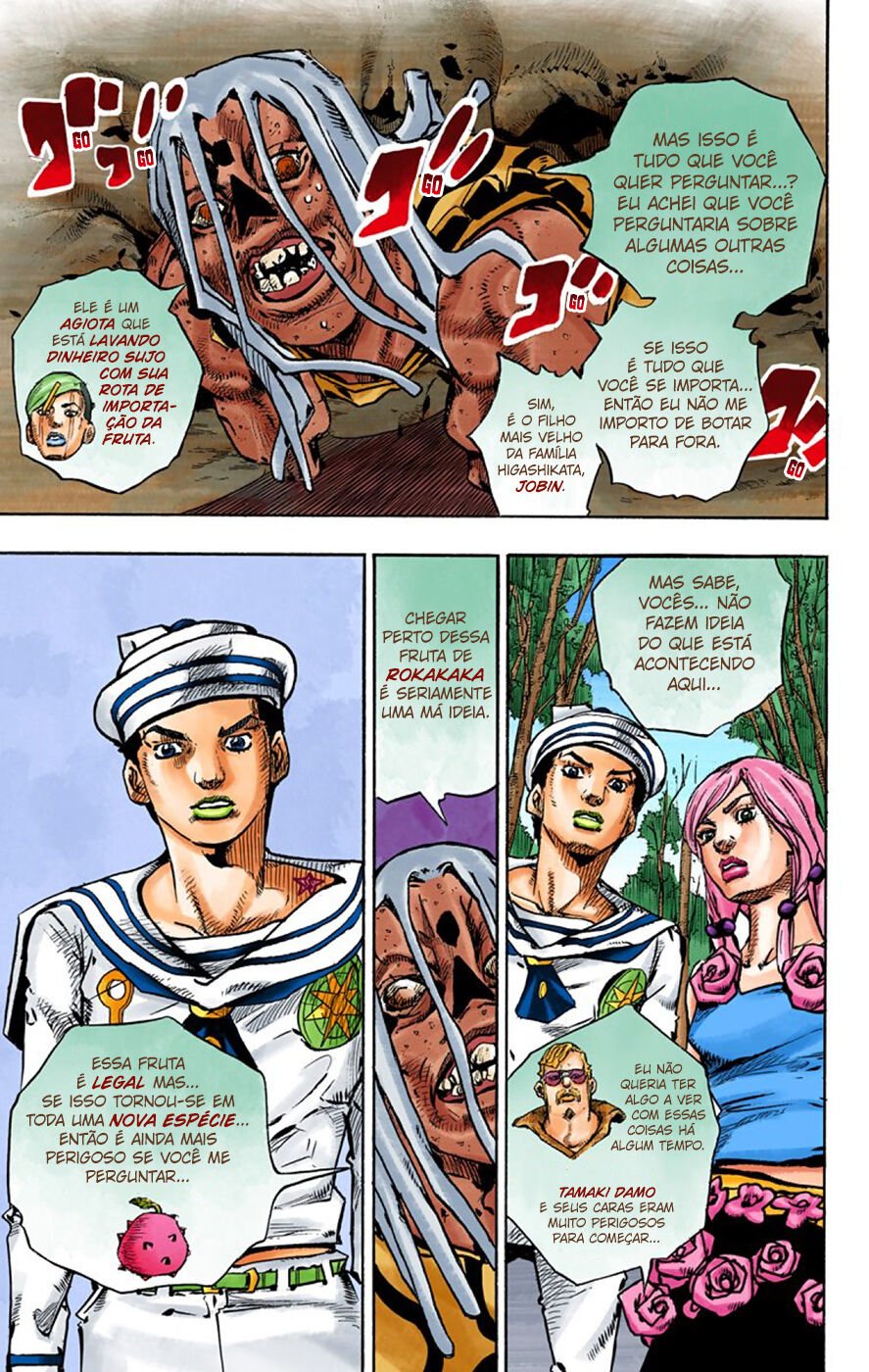 JoJo's Bizarre Adventure, Part 8: JoJolion - Digital Colored Comics Capítulo 63 Página 44