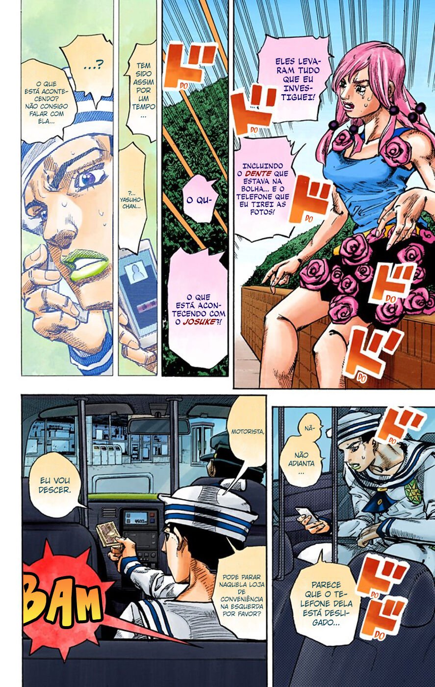 JoJo's Bizarre Adventure, Part 8: JoJolion - Digital Colored Comics Capítulo 63 Página 9
