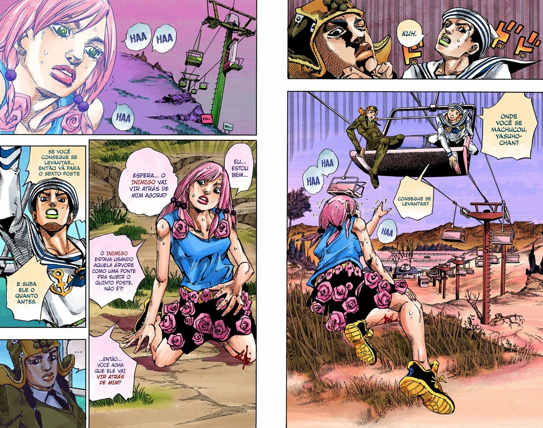 JoJo's Bizarre Adventure, Part 8: JoJolion - Digital Colored Comics Capítulo 67 Página 10