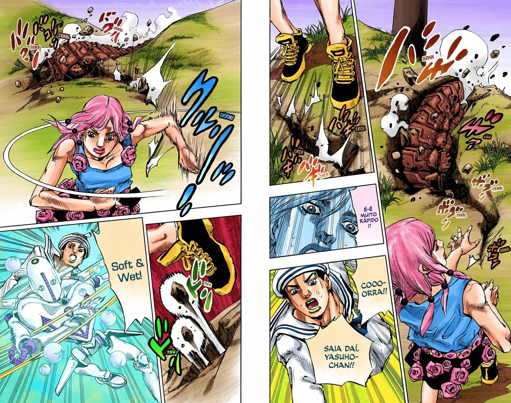 JoJo's Bizarre Adventure, Part 8: JoJolion - Digital Colored Comics Capítulo 67 Página 15