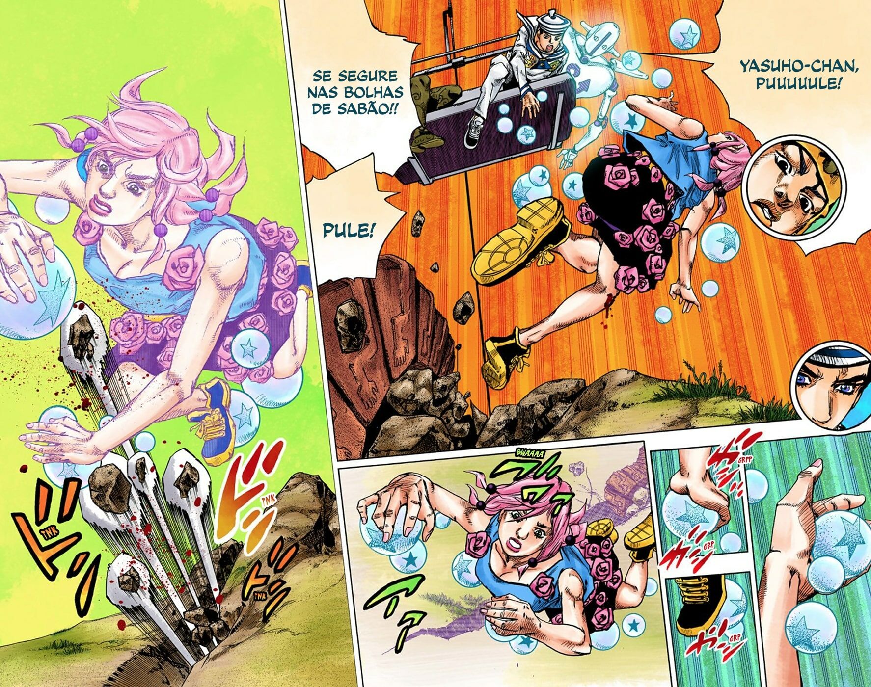 JoJo's Bizarre Adventure, Part 8: JoJolion - Digital Colored Comics Capítulo 67 Página 16