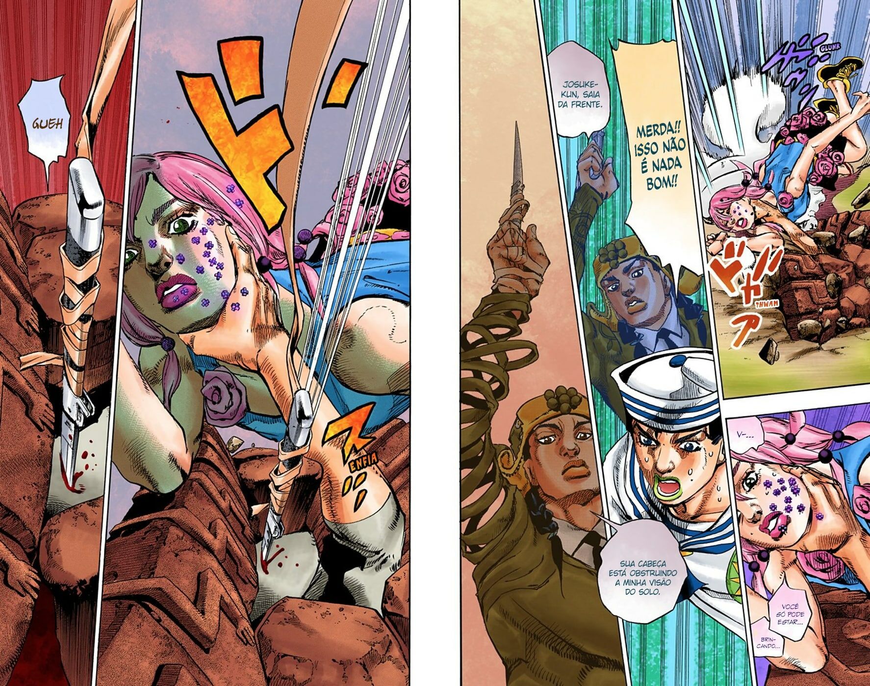 JoJo's Bizarre Adventure, Part 8: JoJolion - Digital Colored Comics Capítulo 67 Página 18