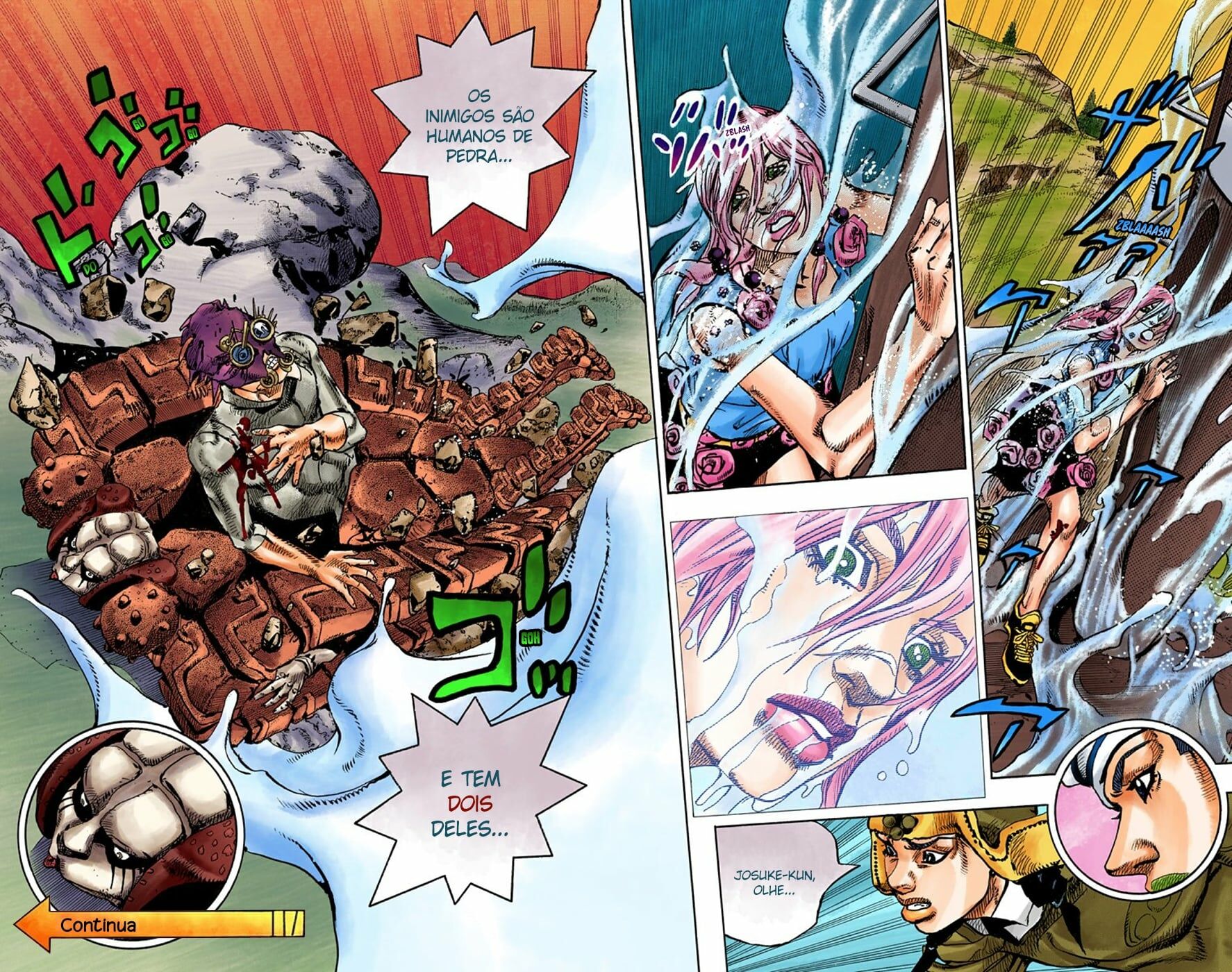 JoJo's Bizarre Adventure, Part 8: JoJolion - Digital Colored Comics Capítulo 67 Página 22