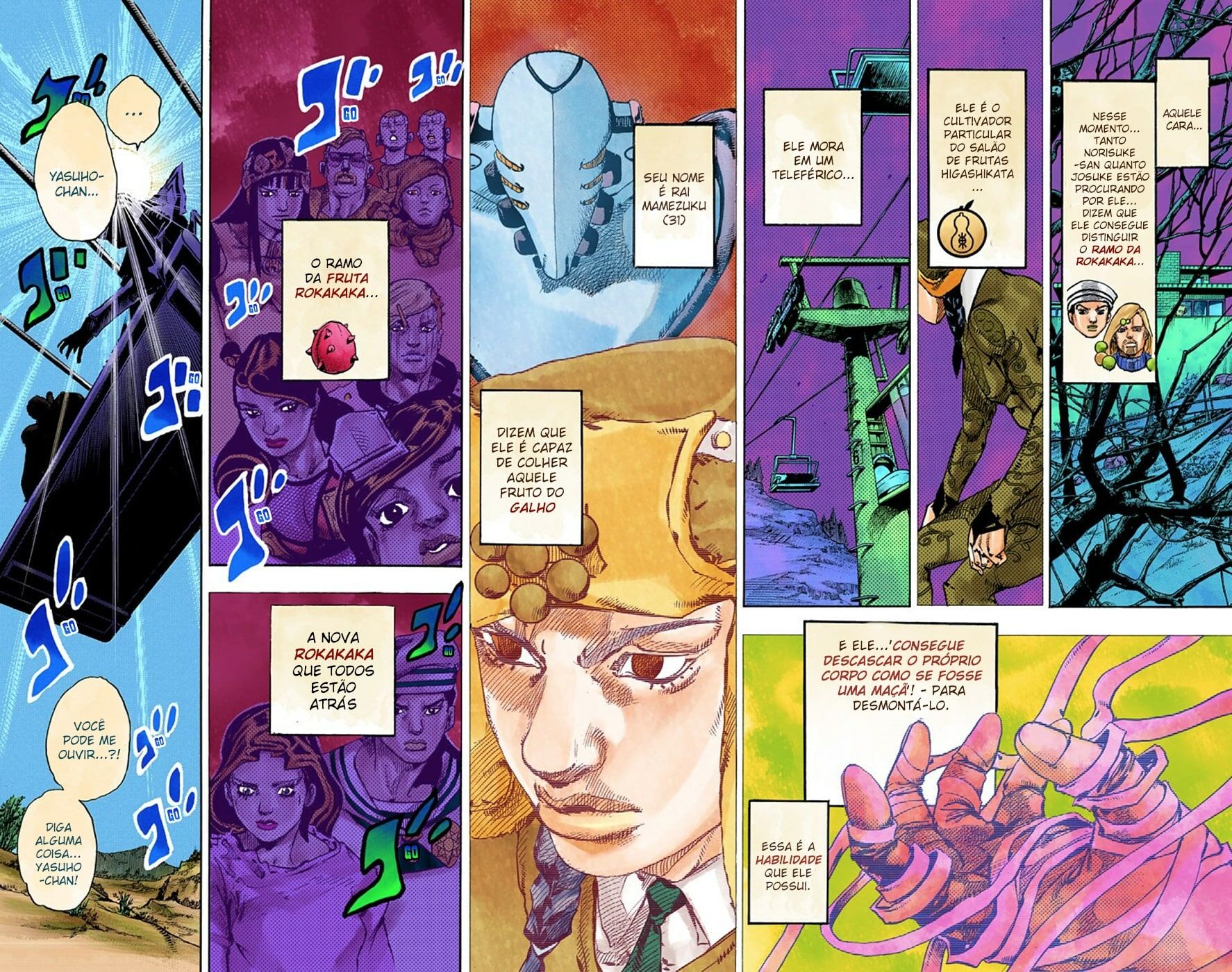 JoJo's Bizarre Adventure, Part 8: JoJolion - Digital Colored Comics Capítulo 67 Página 7