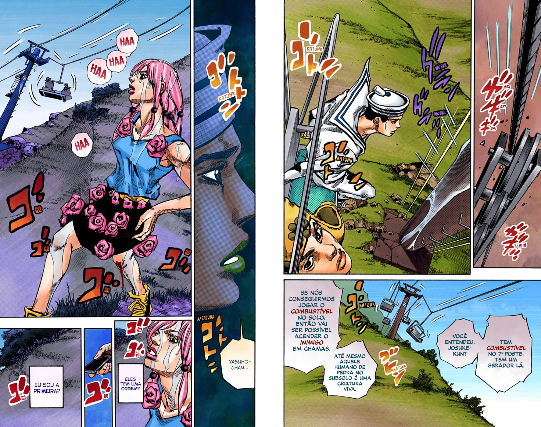 JoJo's Bizarre Adventure, Part 8: JoJolion - Digital Colored Comics Capítulo 68 Página 10