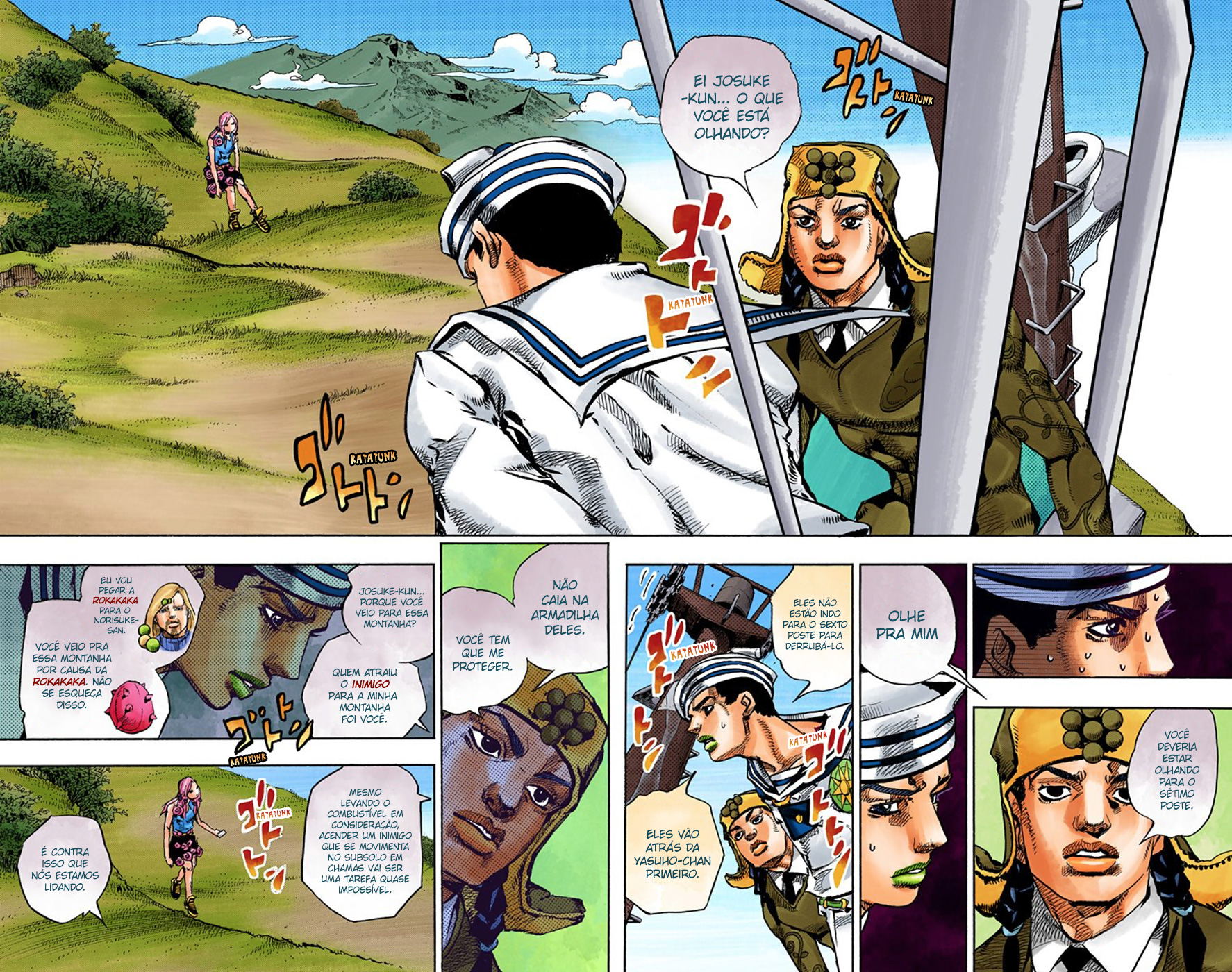 JoJo's Bizarre Adventure, Part 8: JoJolion - Digital Colored Comics Capítulo 68 Página 11
