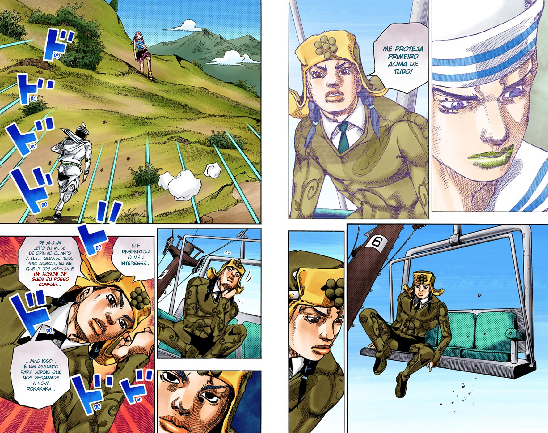 JoJo's Bizarre Adventure, Part 8: JoJolion - Digital Colored Comics Capítulo 68 Página 12