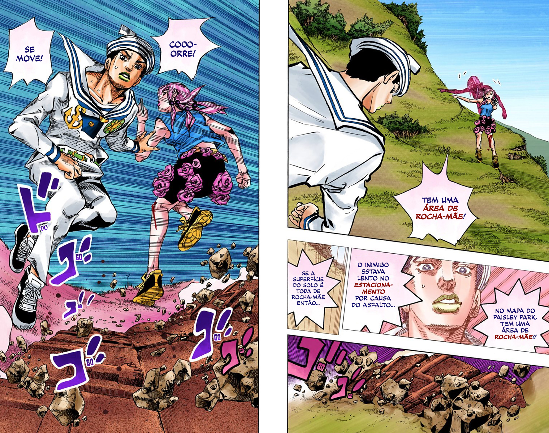 JoJo's Bizarre Adventure, Part 8: JoJolion - Digital Colored Comics Capítulo 68 Página 14