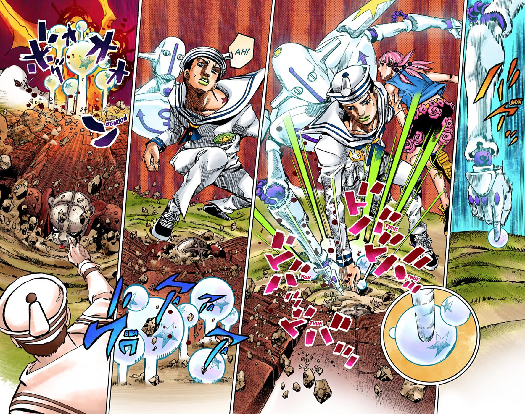 JoJo's Bizarre Adventure, Part 8: JoJolion - Digital Colored Comics Capítulo 68 Página 15