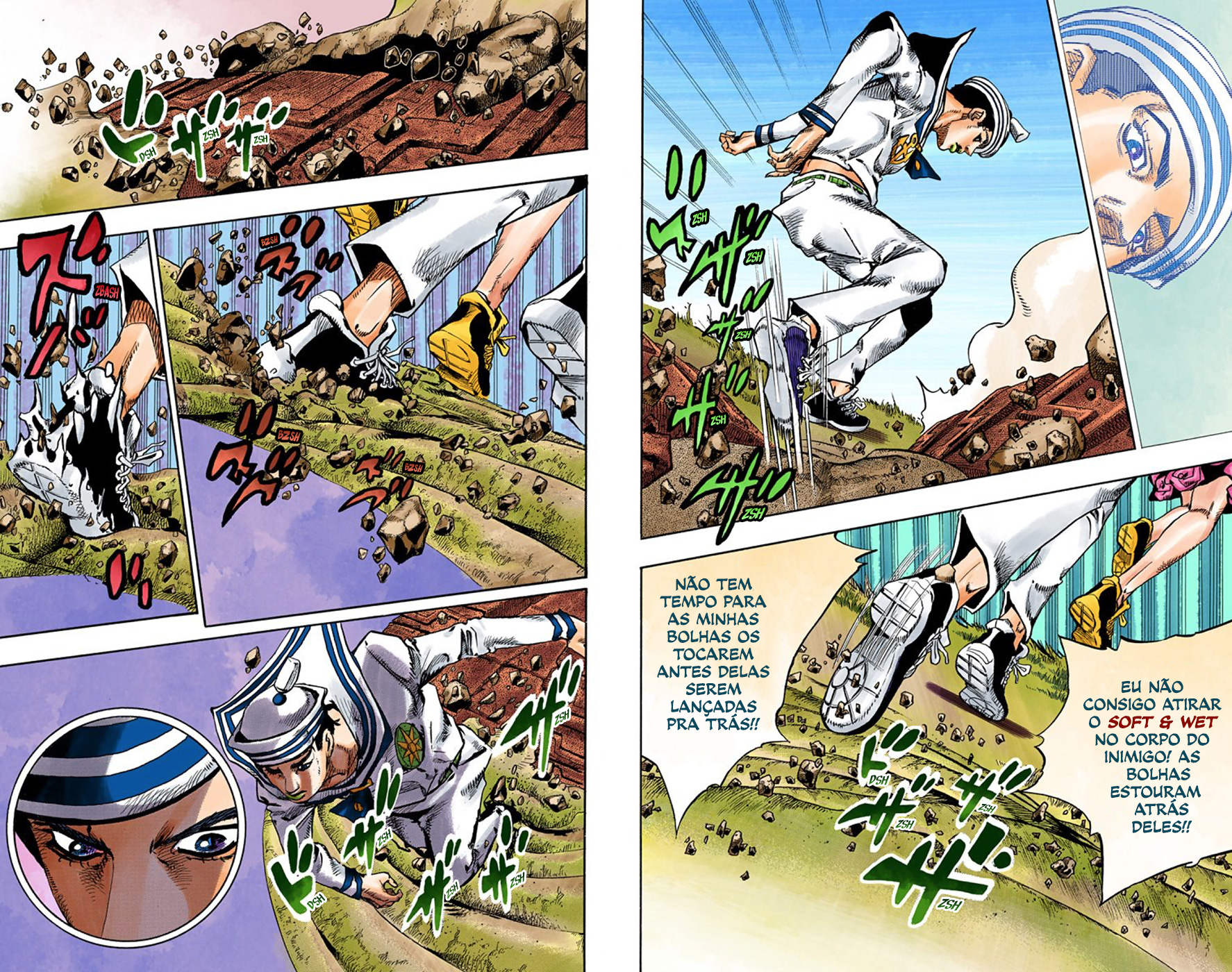 JoJo's Bizarre Adventure, Part 8: JoJolion - Digital Colored Comics Capítulo 68 Página 16