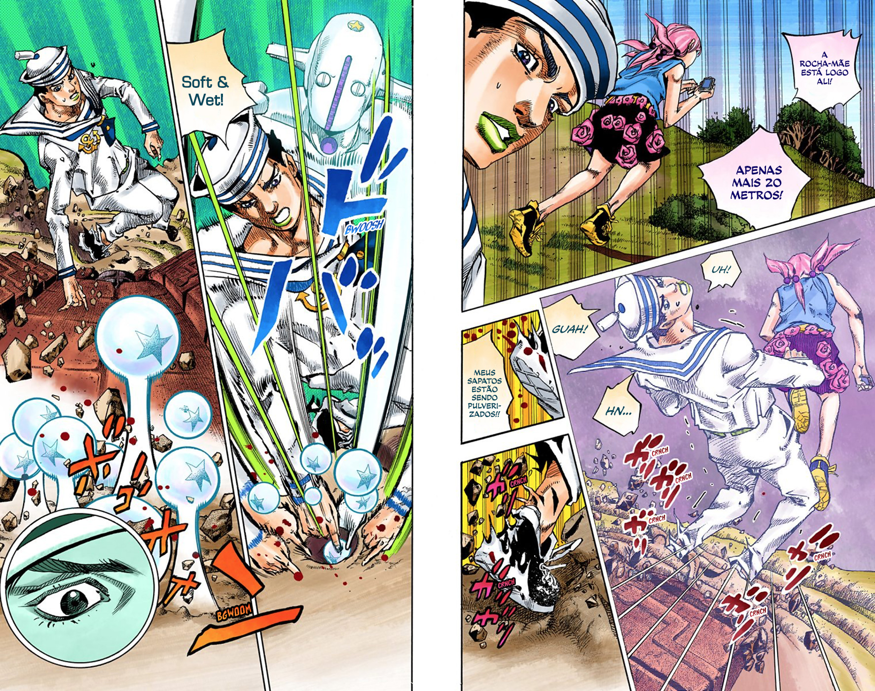 JoJo's Bizarre Adventure, Part 8: JoJolion - Digital Colored Comics Capítulo 68 Página 17