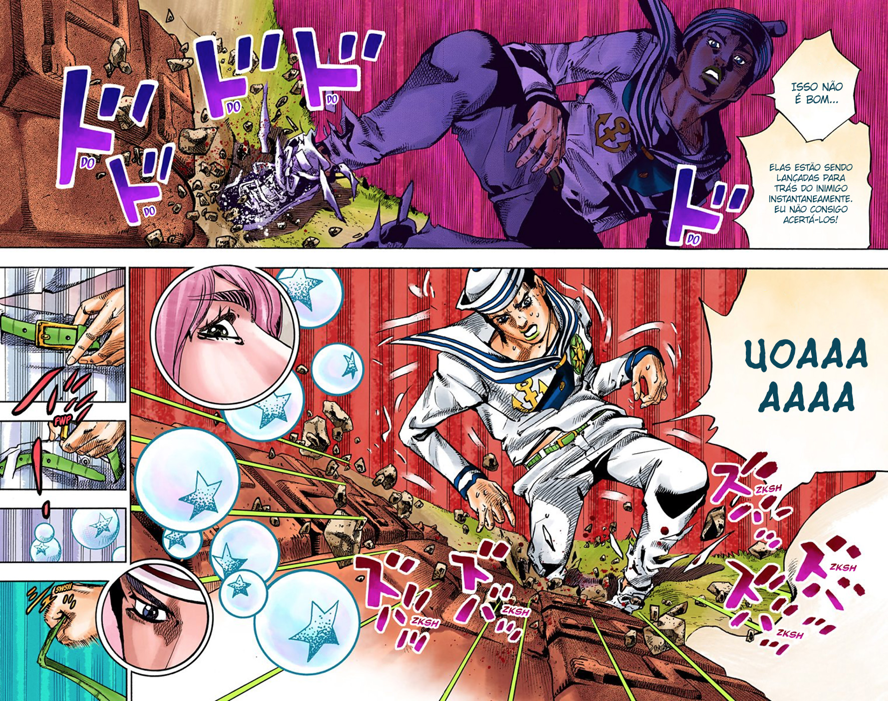 JoJo's Bizarre Adventure, Part 8: JoJolion - Digital Colored Comics Capítulo 68 Página 18