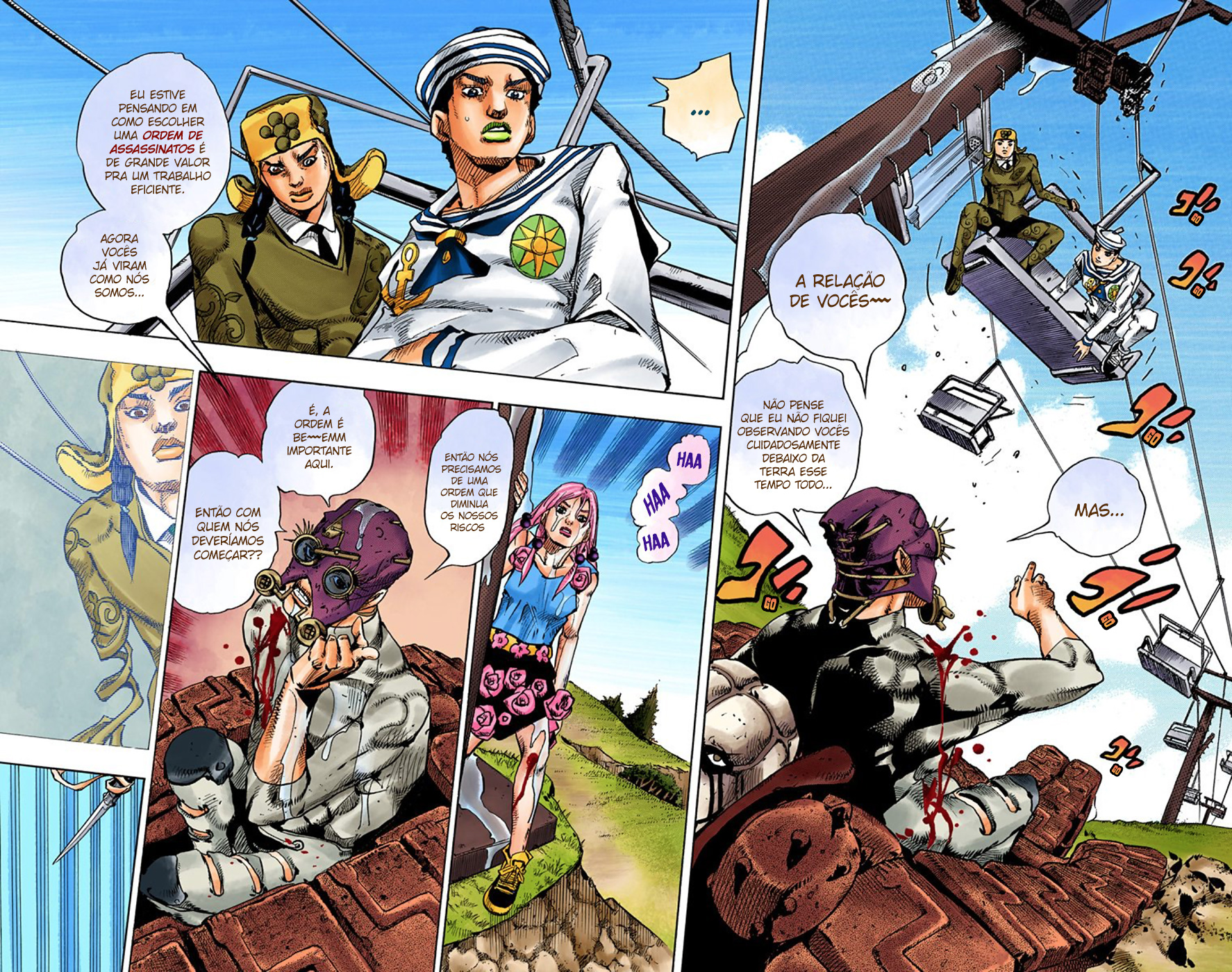 JoJo's Bizarre Adventure, Part 8: JoJolion - Digital Colored Comics Capítulo 68 Página 6