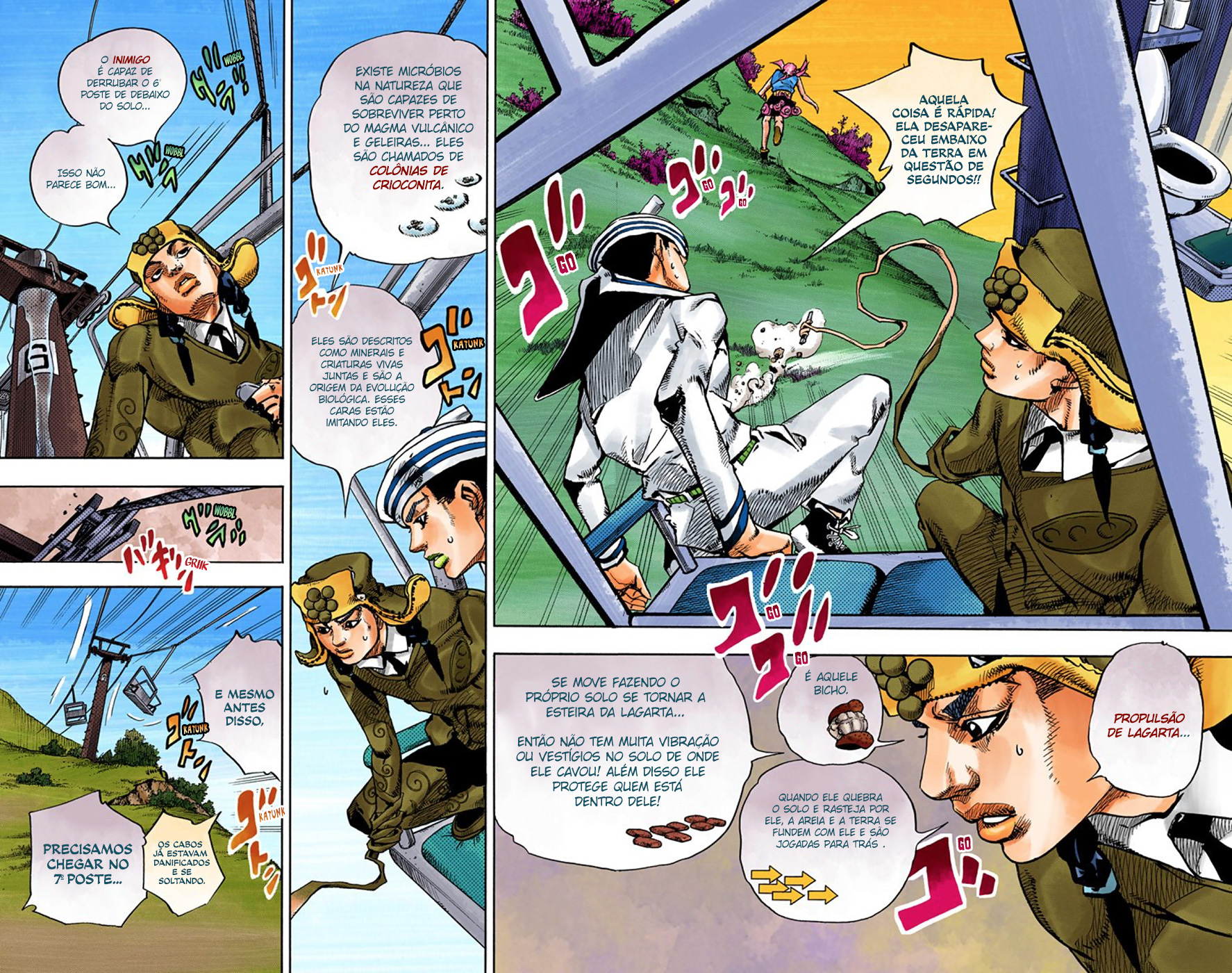 JoJo's Bizarre Adventure, Part 8: JoJolion - Digital Colored Comics Capítulo 68 Página 9