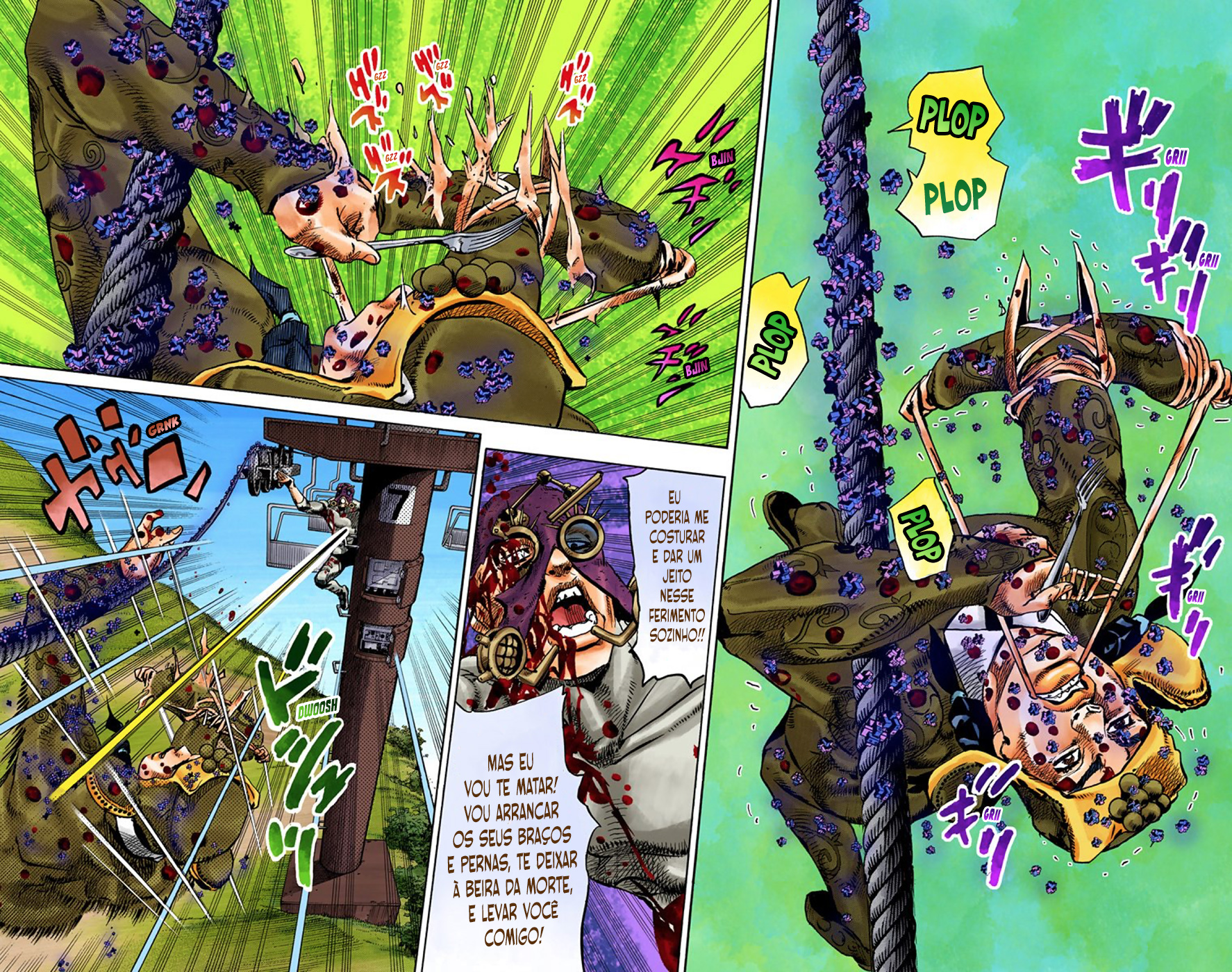 JoJo's Bizarre Adventure, Part 8: JoJolion - Digital Colored Comics Capítulo 69 Página 10