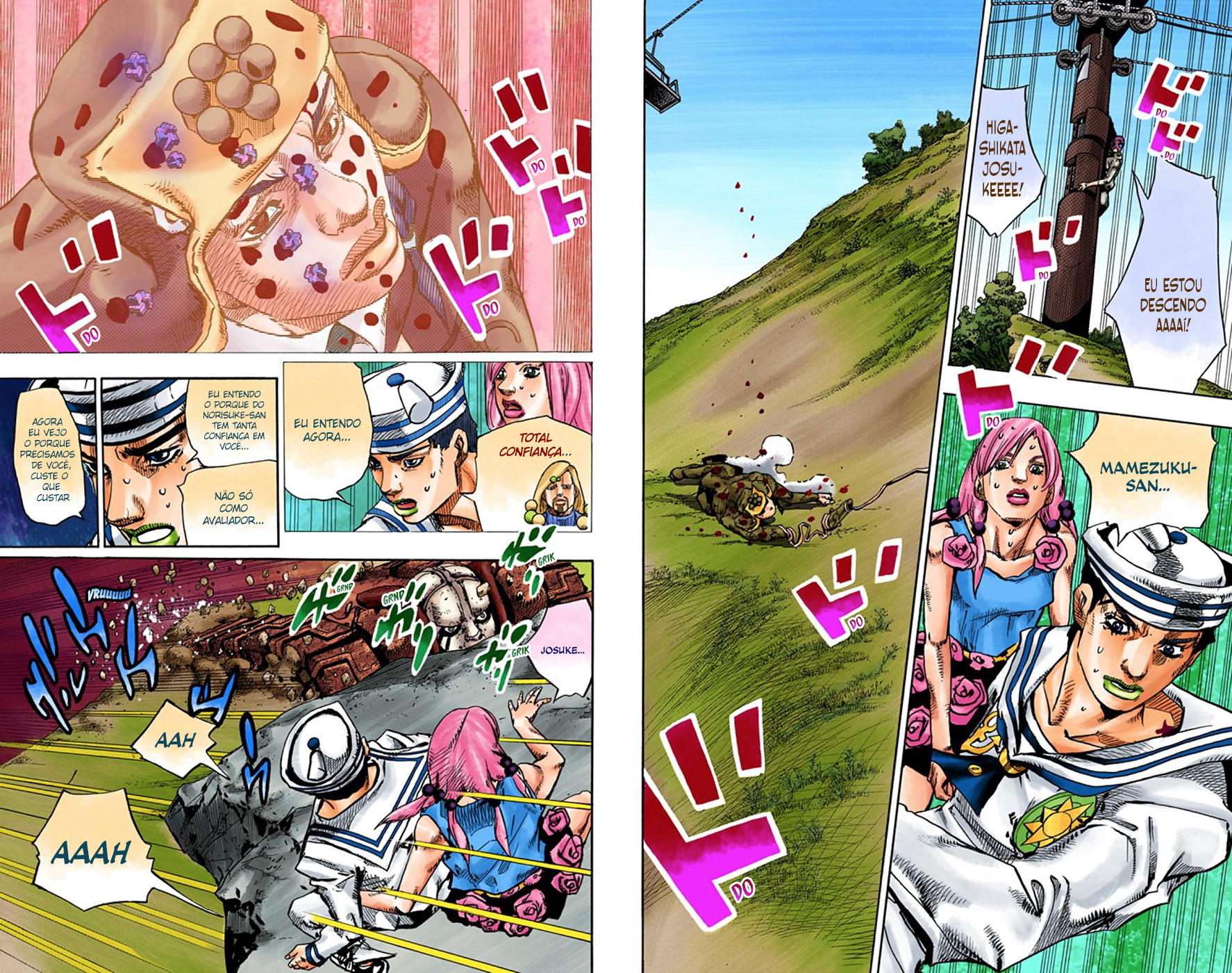 JoJo's Bizarre Adventure, Part 8: JoJolion - Digital Colored Comics Capítulo 69 Página 12