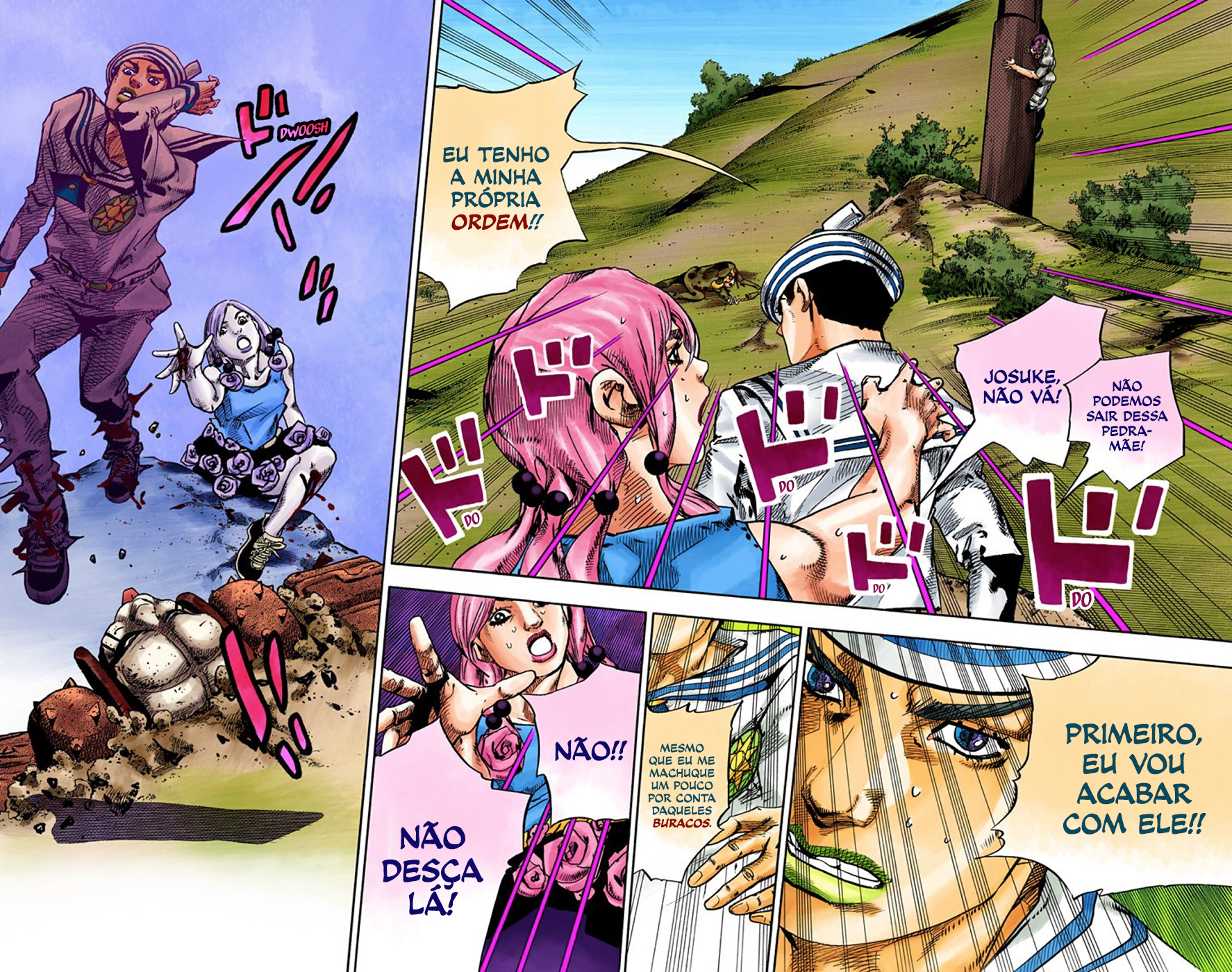 JoJo's Bizarre Adventure, Part 8: JoJolion - Digital Colored Comics Capítulo 69 Página 13
