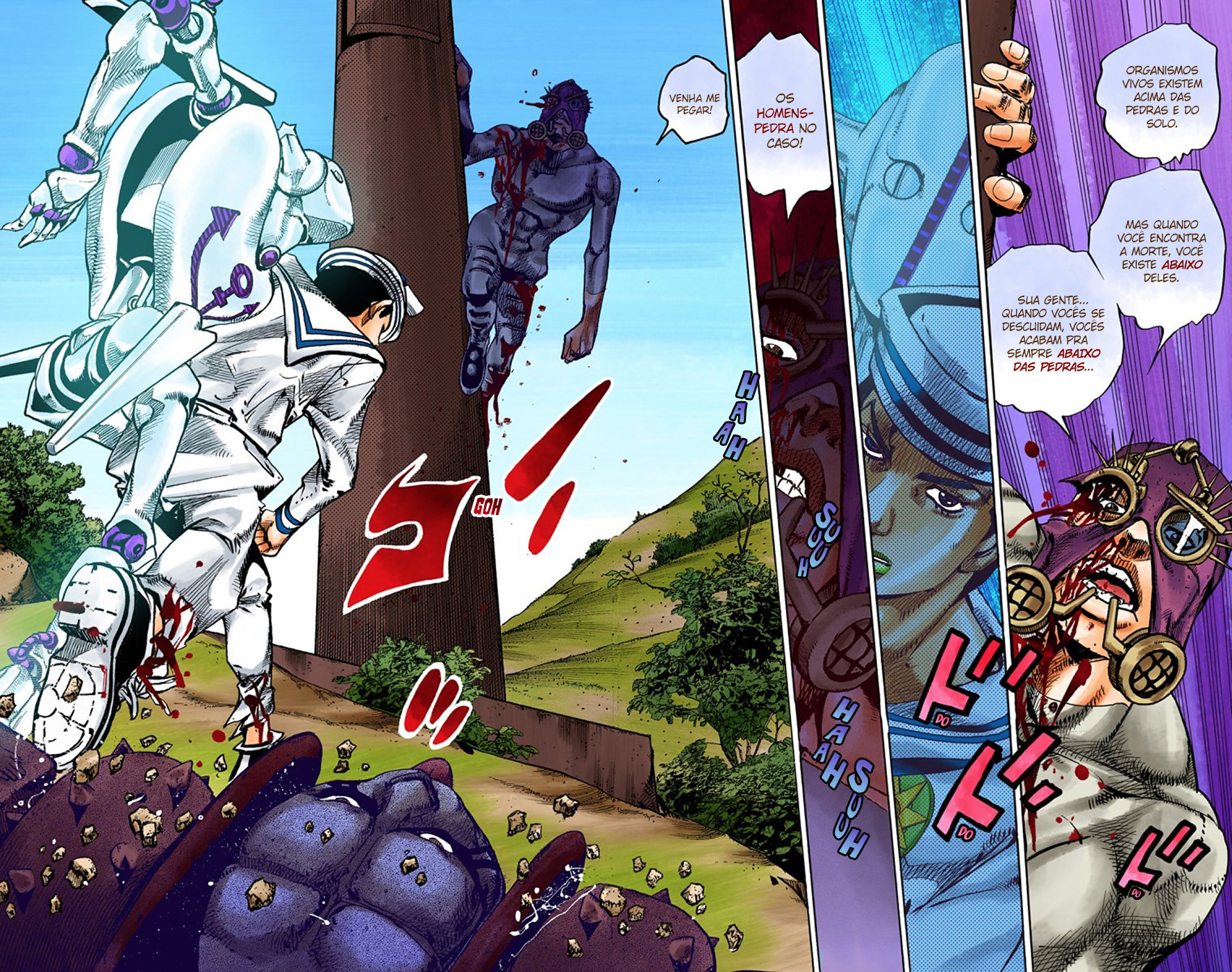JoJo's Bizarre Adventure, Part 8: JoJolion - Digital Colored Comics Capítulo 69 Página 15