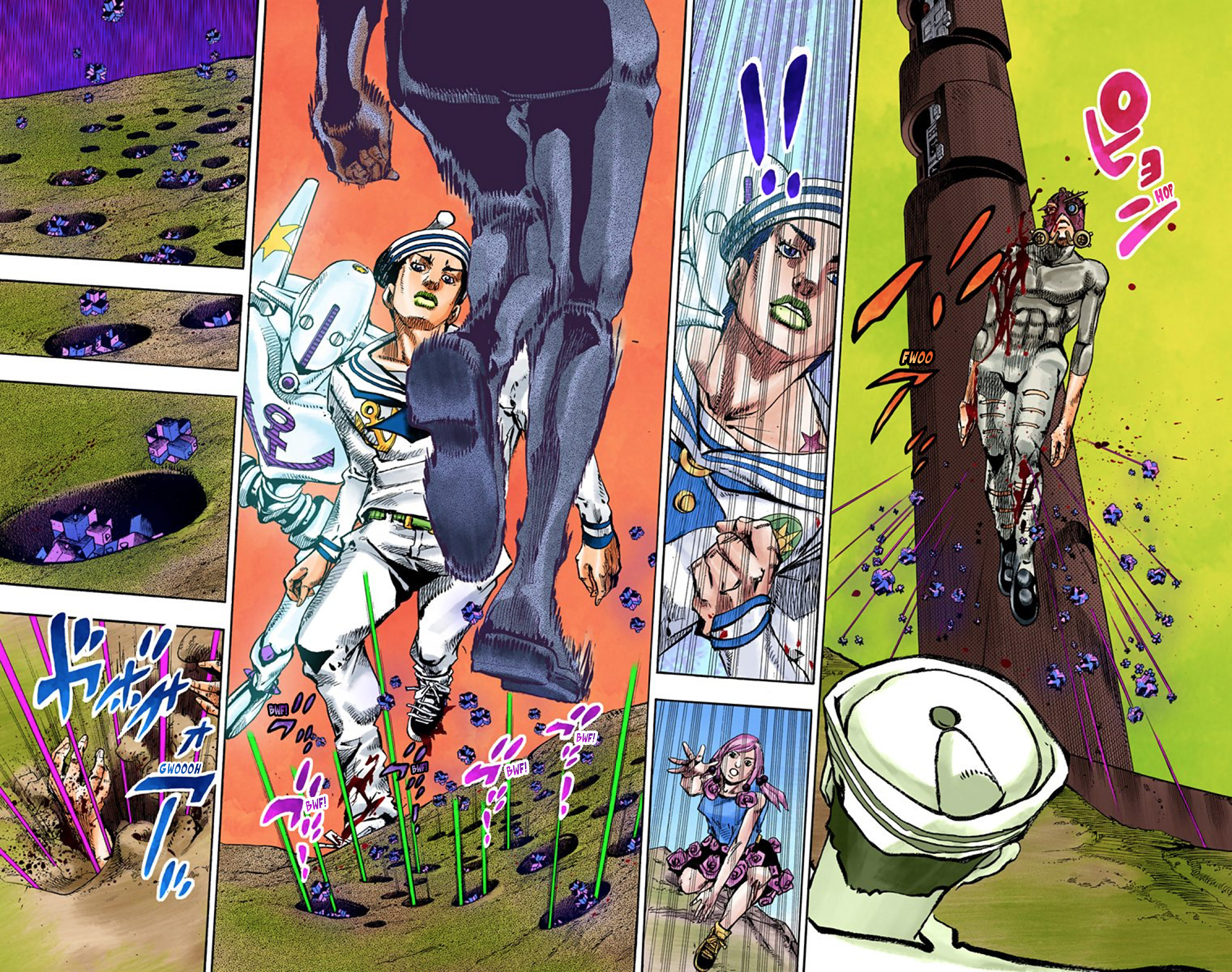 JoJo's Bizarre Adventure, Part 8: JoJolion - Digital Colored Comics Capítulo 69 Página 16