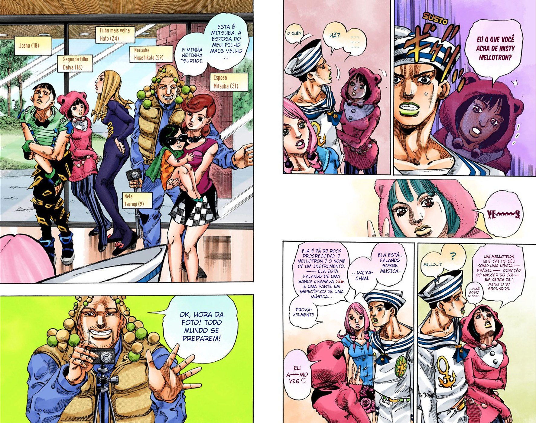 JoJo's Bizarre Adventure, Part 8: JoJolion - Digital Colored Comics Capítulo 7 Página 10