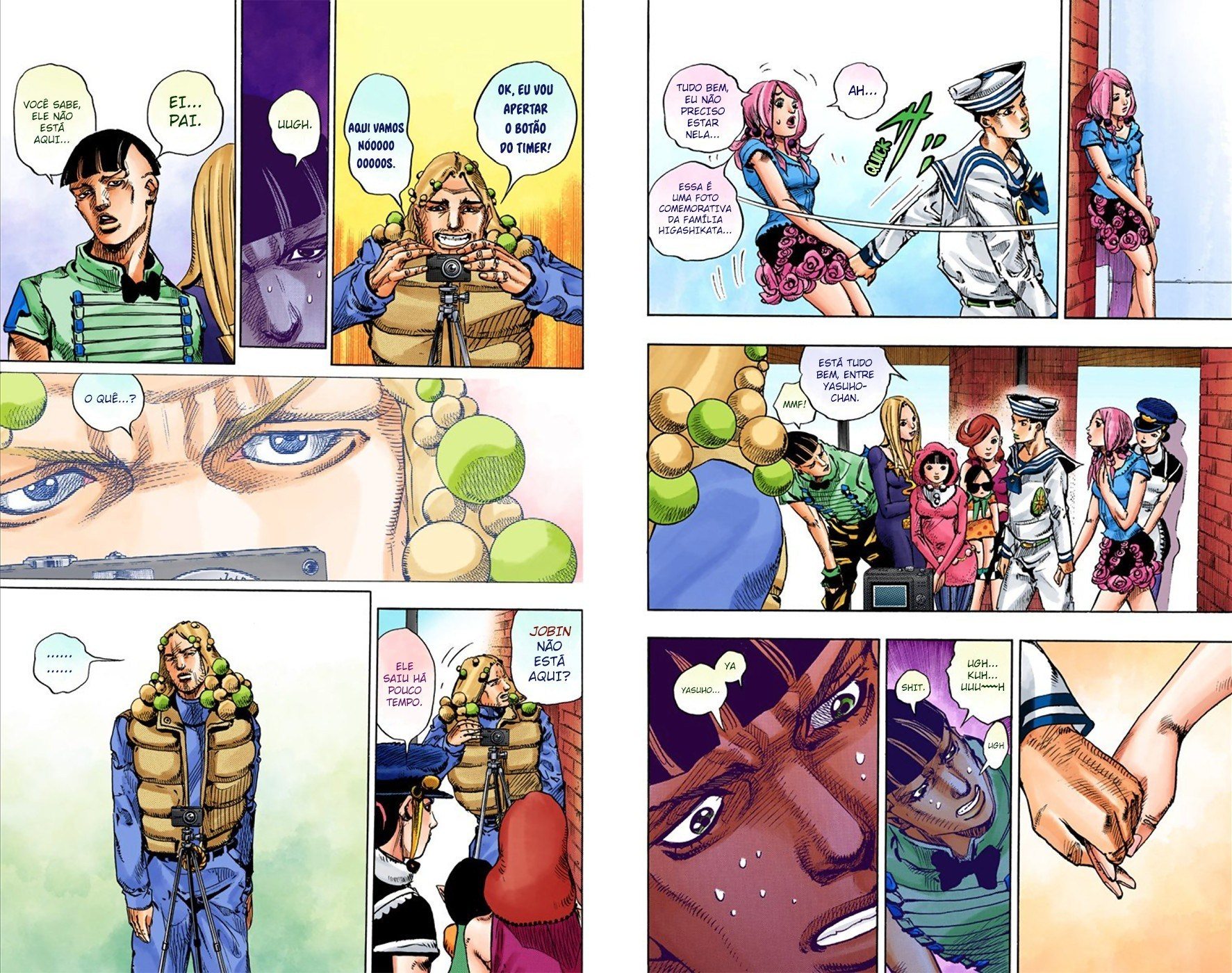 JoJo's Bizarre Adventure, Part 8: JoJolion - Digital Colored Comics Capítulo 7 Página 12