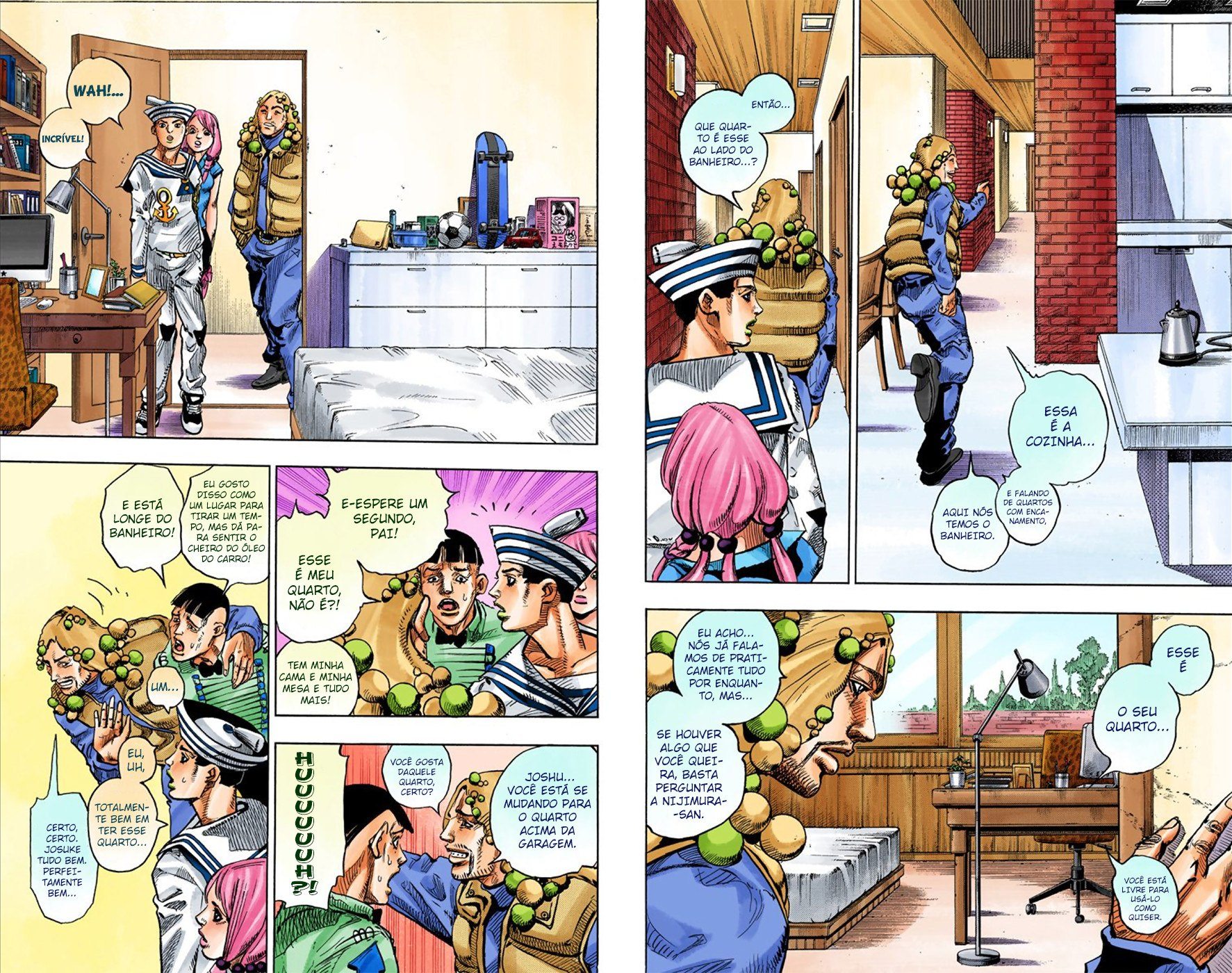 JoJo's Bizarre Adventure, Part 8: JoJolion - Digital Colored Comics Capítulo 7 Página 14